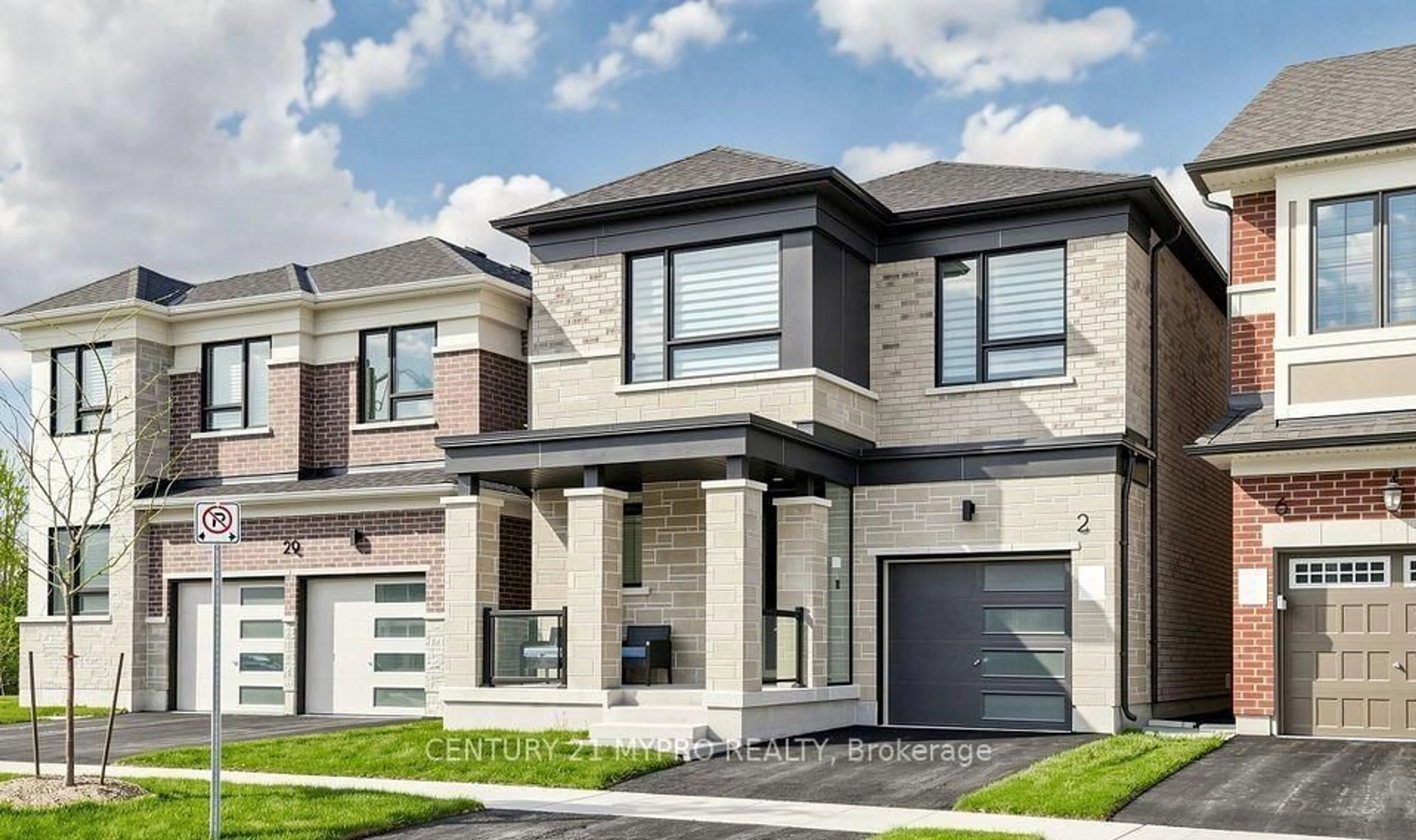 Home with brick exterior material, street for 2 George Roman Ave, Markham Ontario L6C 3L9