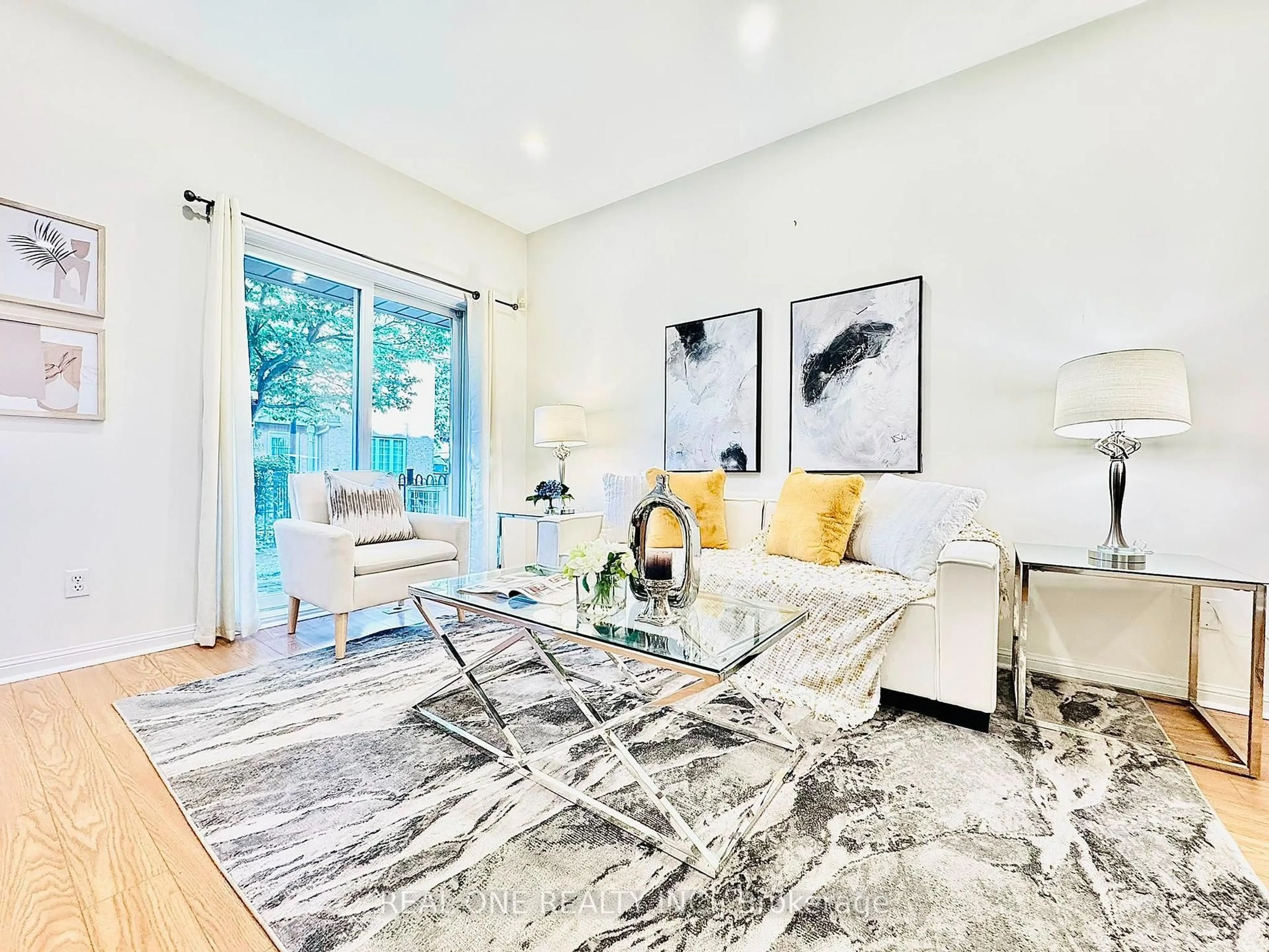 Living room with furniture, unknown for 12 St Moritz Way #6, Markham Ontario L3R 4E8