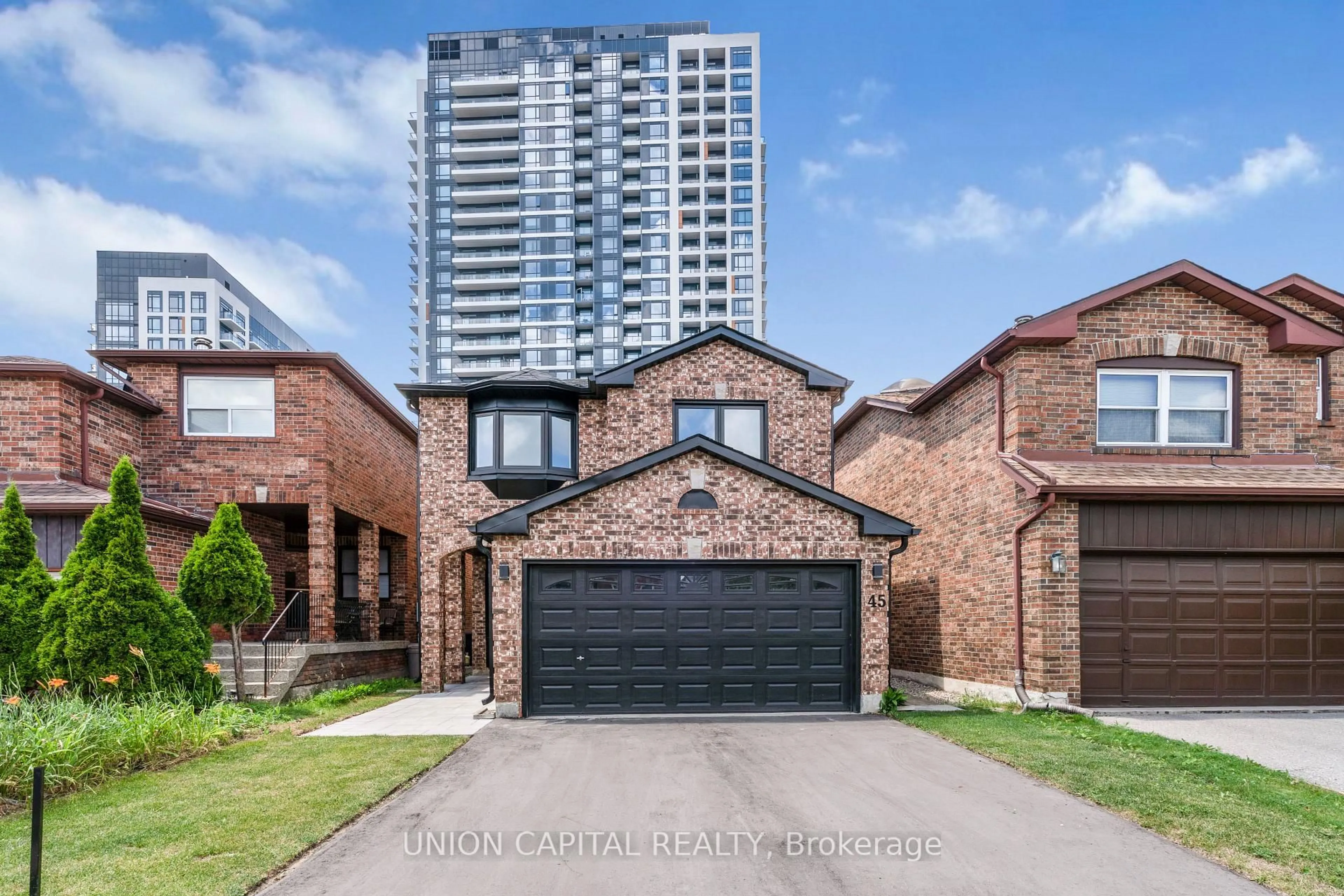 Home with brick exterior material, street for 45 Chilmar Cres, Vaughan Ontario L4J 6Y5