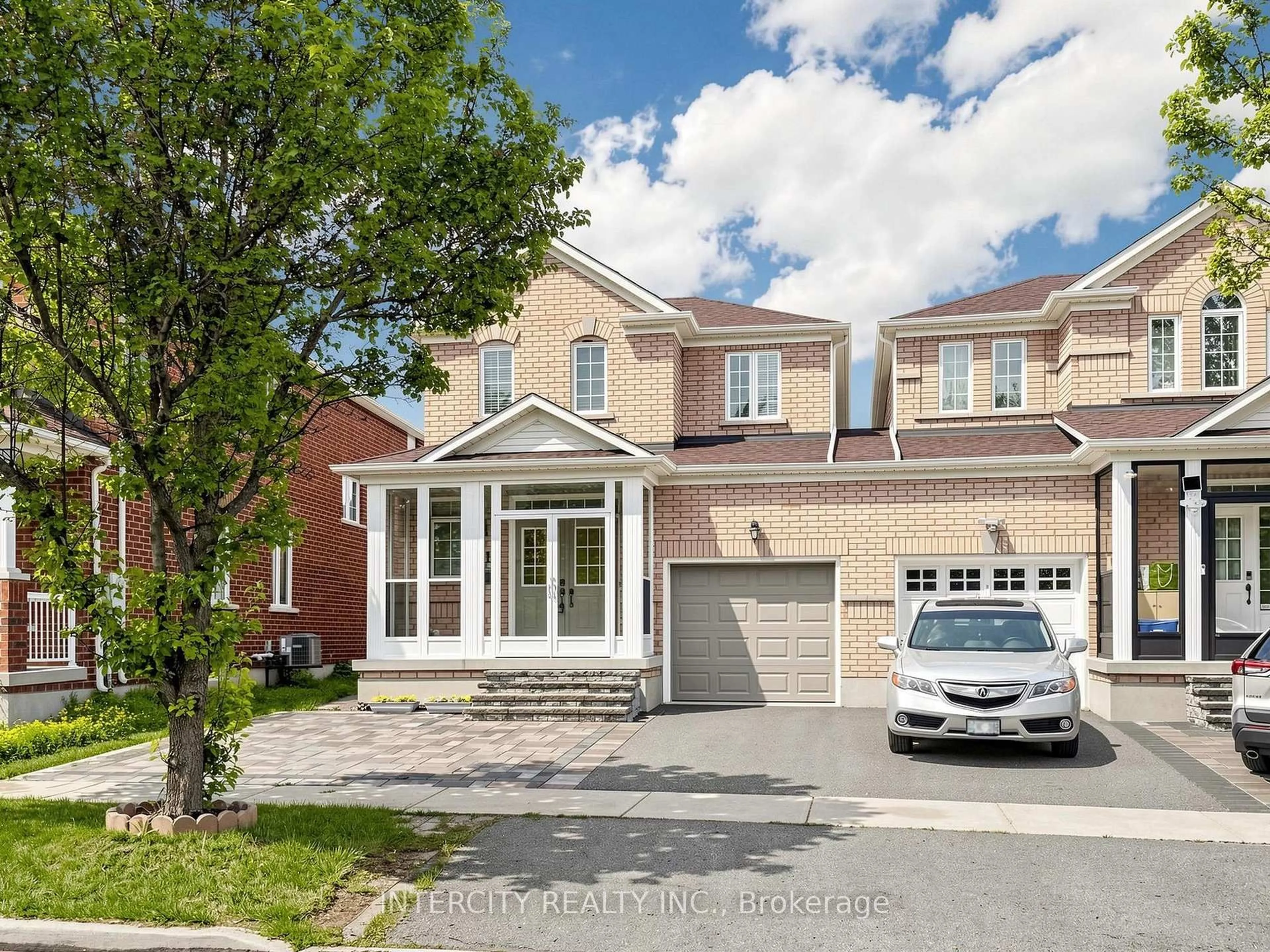 Home with brick exterior material, street for 11 Charles Sturdy Rd, Markham Ontario L6C 3A8