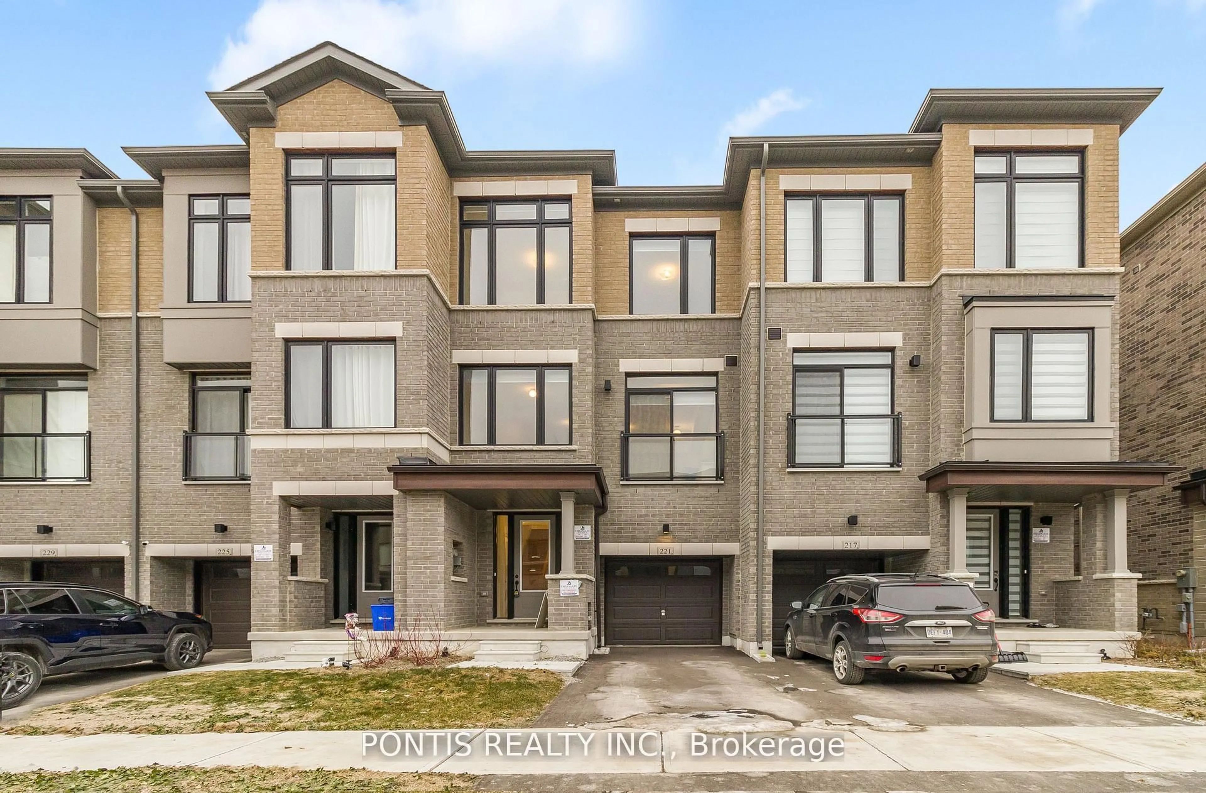 Home with brick exterior material, street for 221 Tennant Circ, Vaughan Ontario L4H 5L4