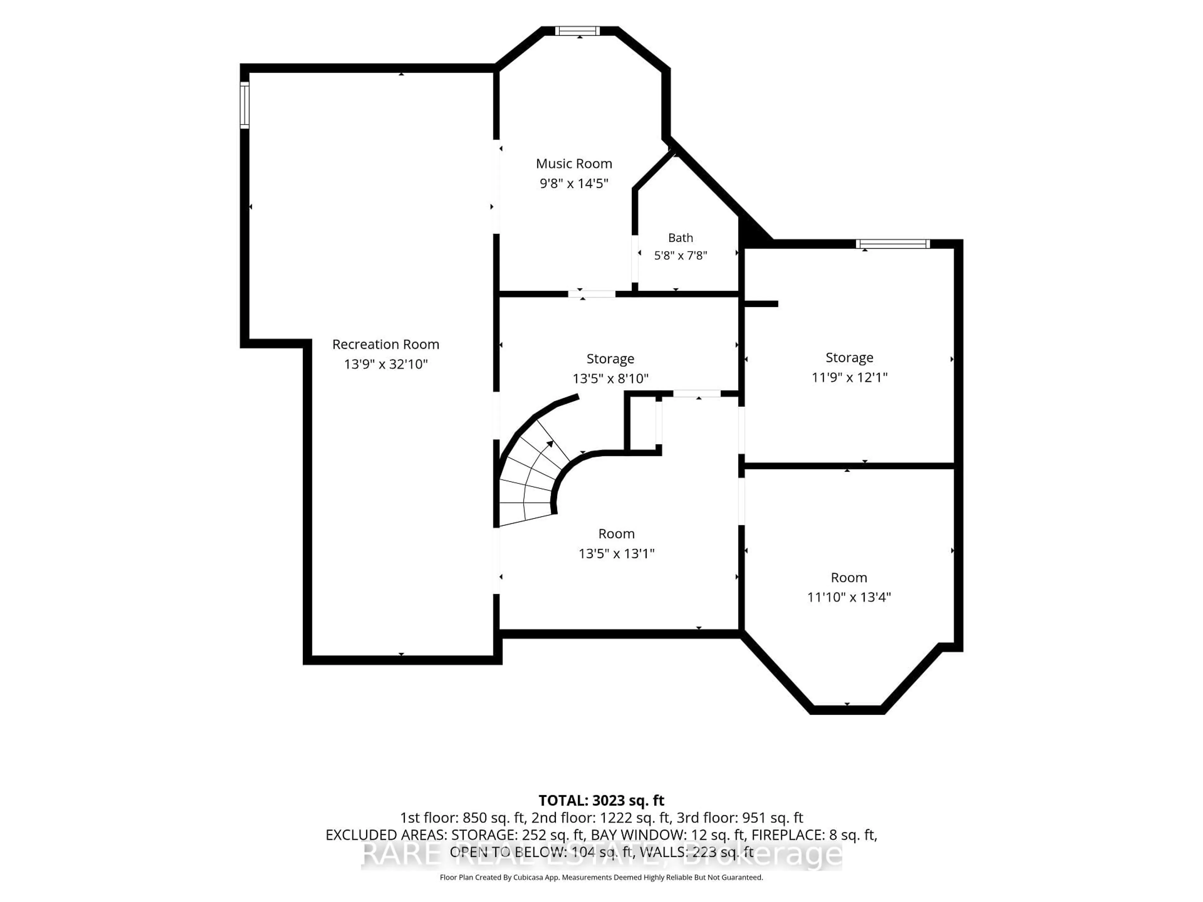 Floor plan for 34 Pineview Tr, Essa Ontario L0M 1T0