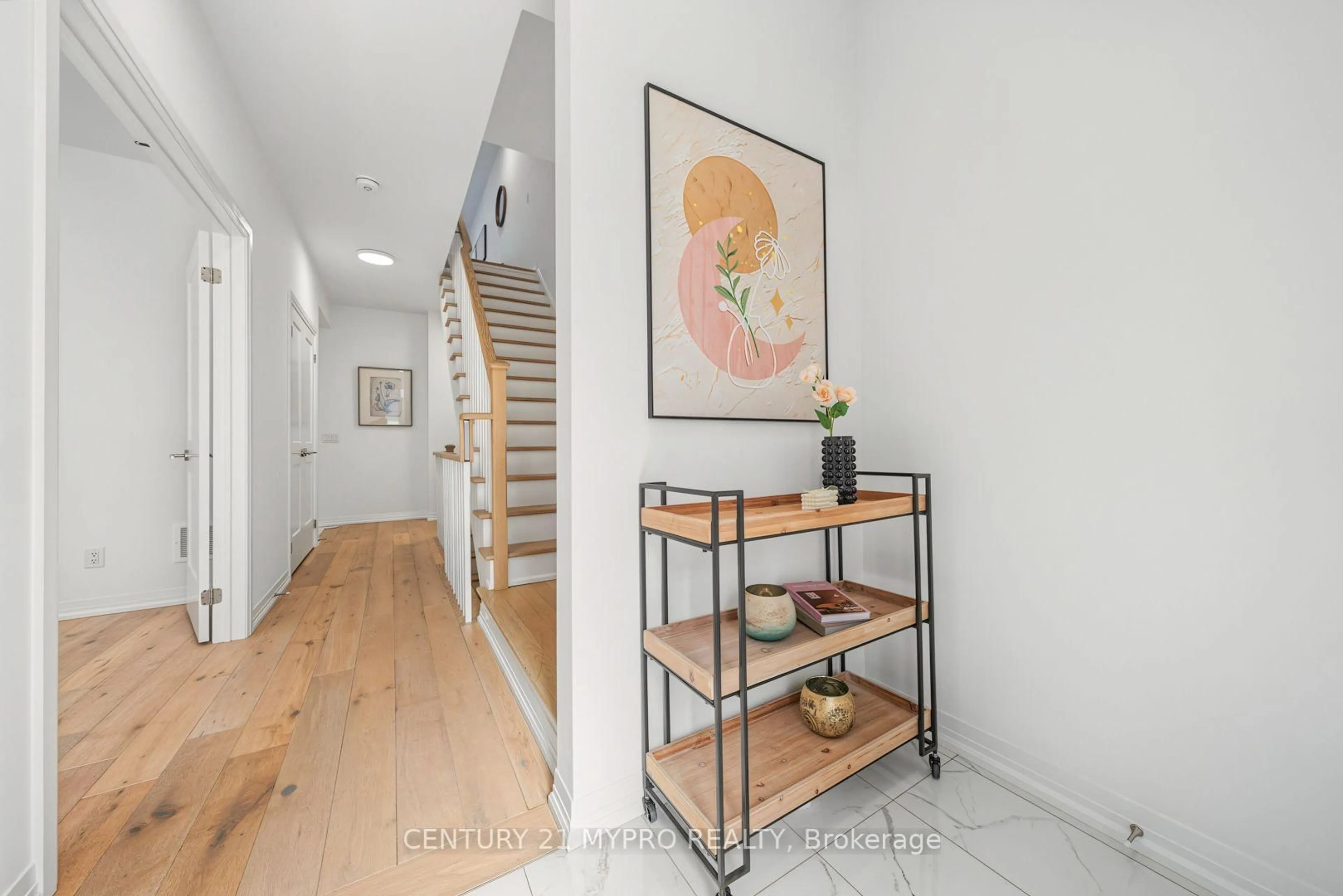 Indoor entryway for 65 William Saville St, Markham Ontario L3R 2E1