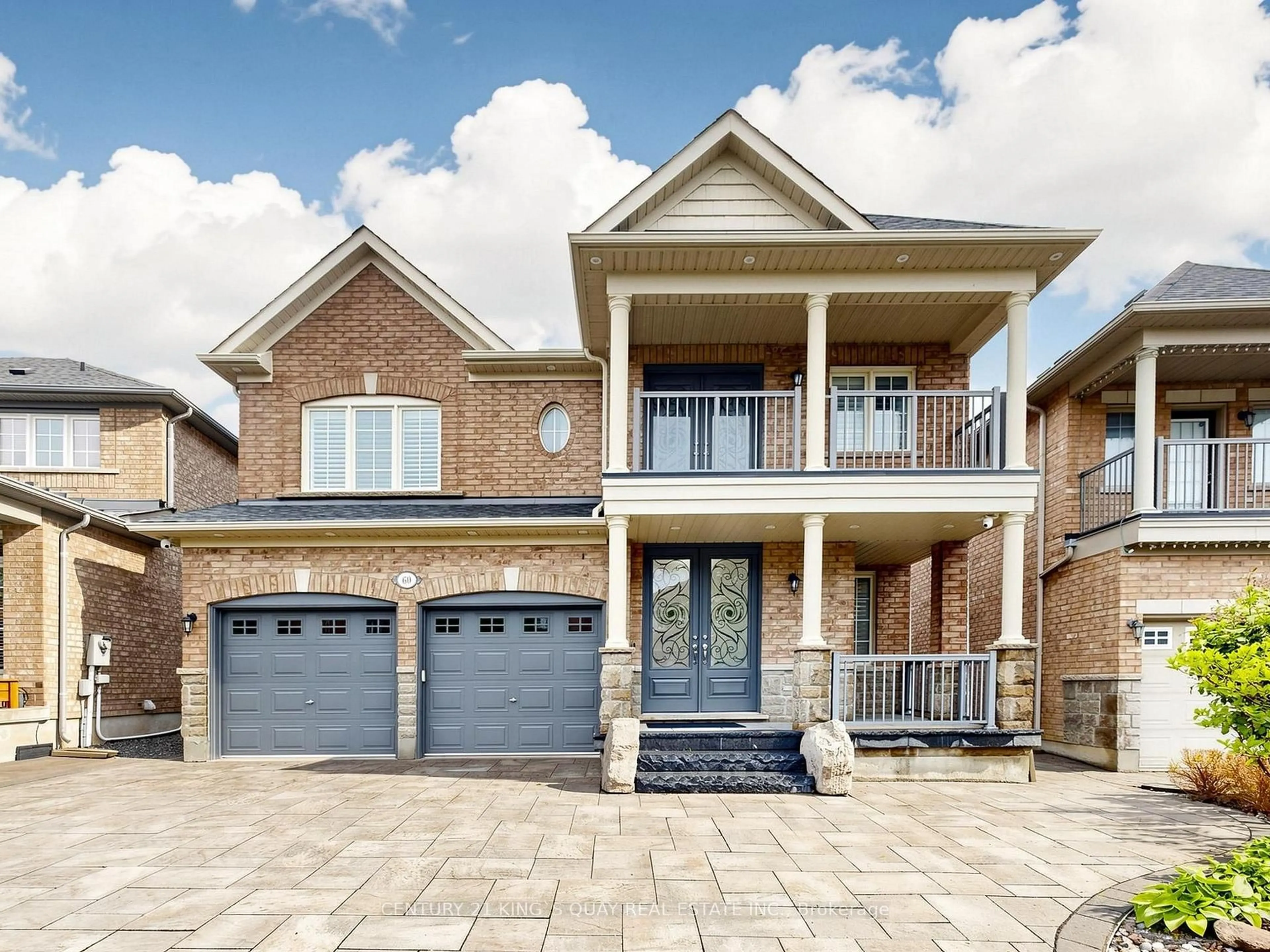 Home with brick exterior material, street for 60 Arbour Dr, Markham Ontario L6E 0H5