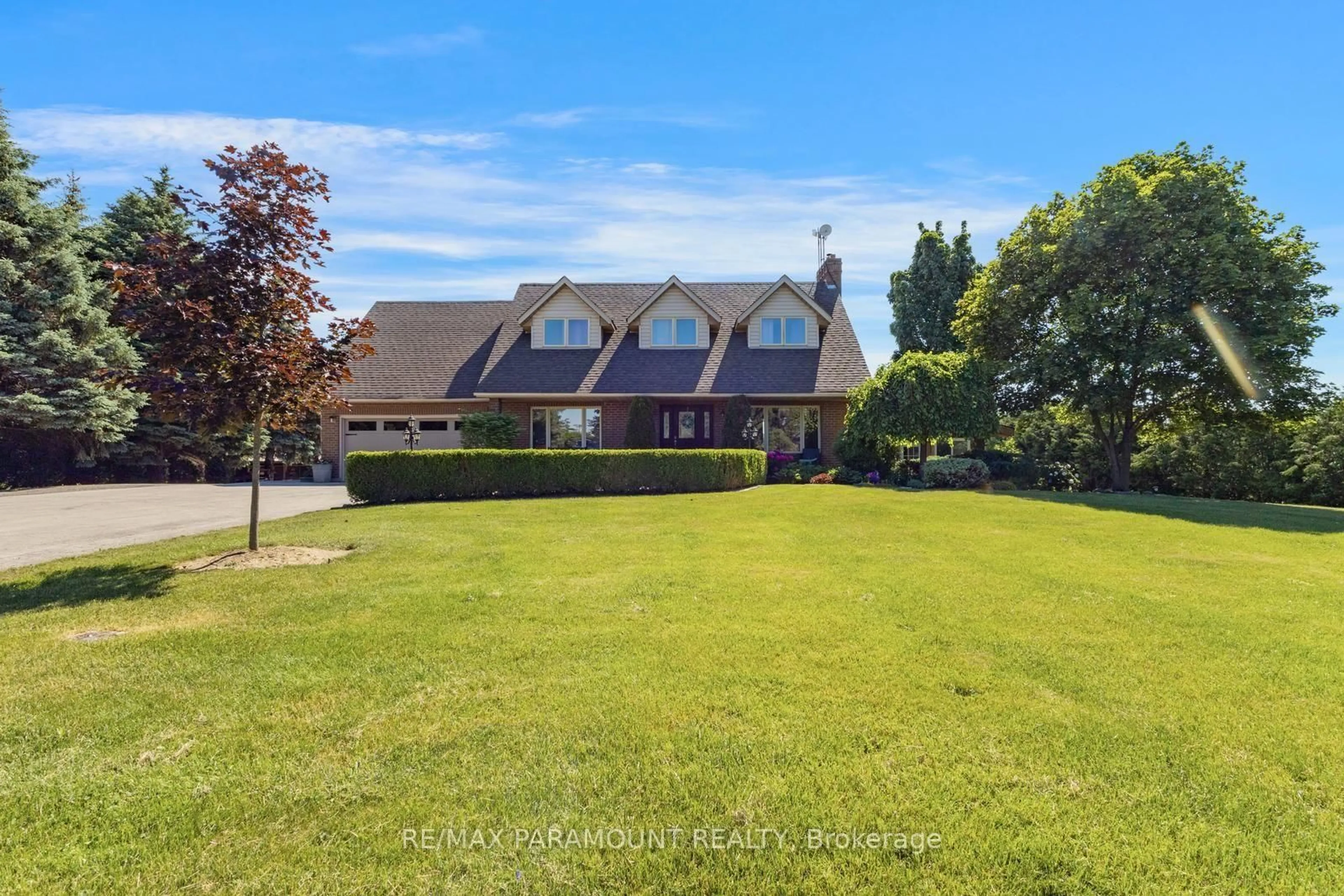 A pic from outside/outdoor area/front of a property/back of a property/a pic from drone, unknown for 11741 Cold Creek Rd, Vaughan Ontario L0J 1C0