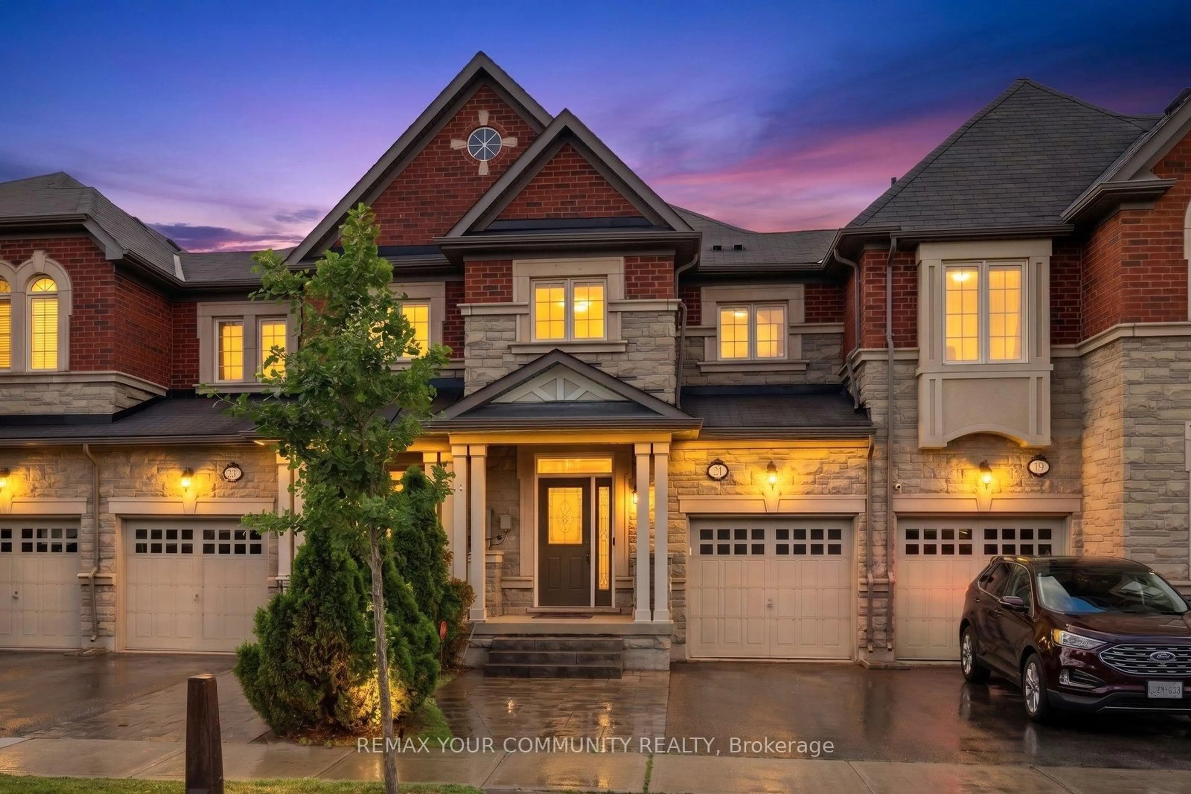 Home with brick exterior material, street for 21 Warbler Ave, Vaughan Ontario L6A 0X5