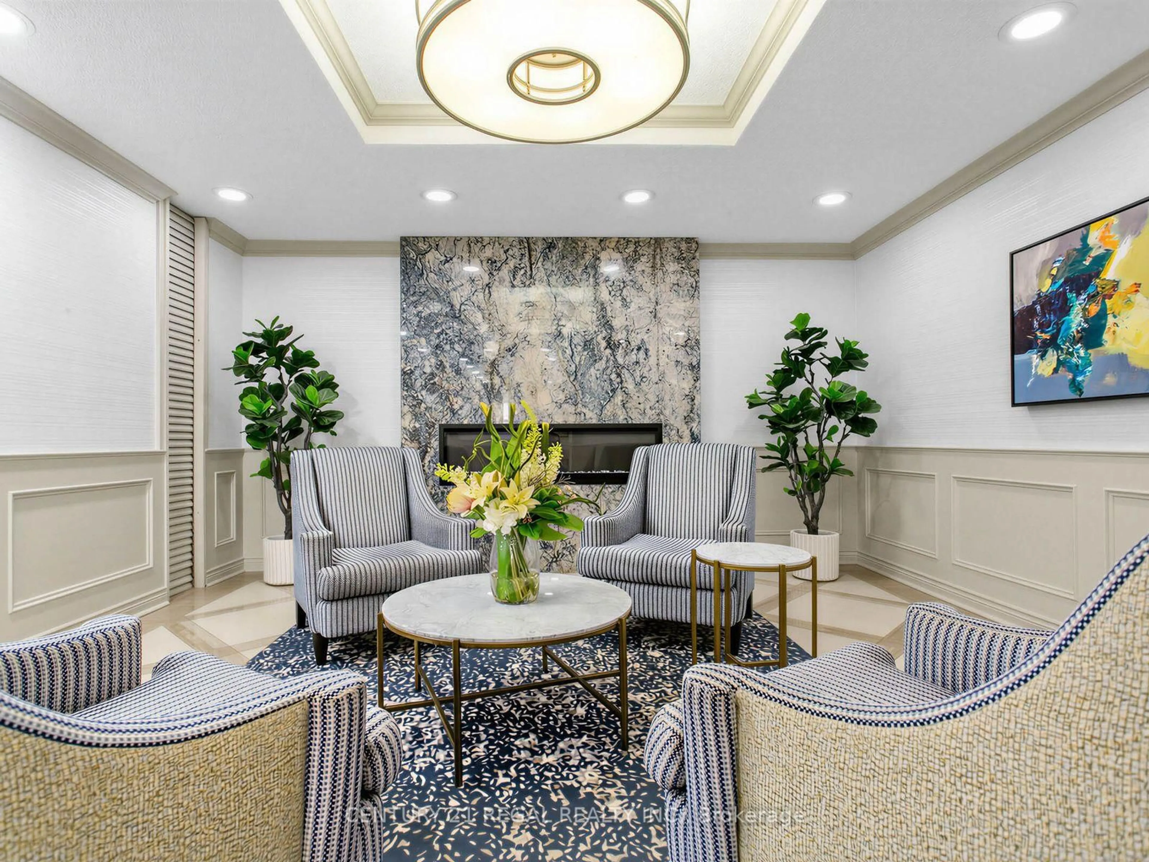 Lobby for 40 Baif Blvd #803, Richmond Hill Ontario L4C 5M9