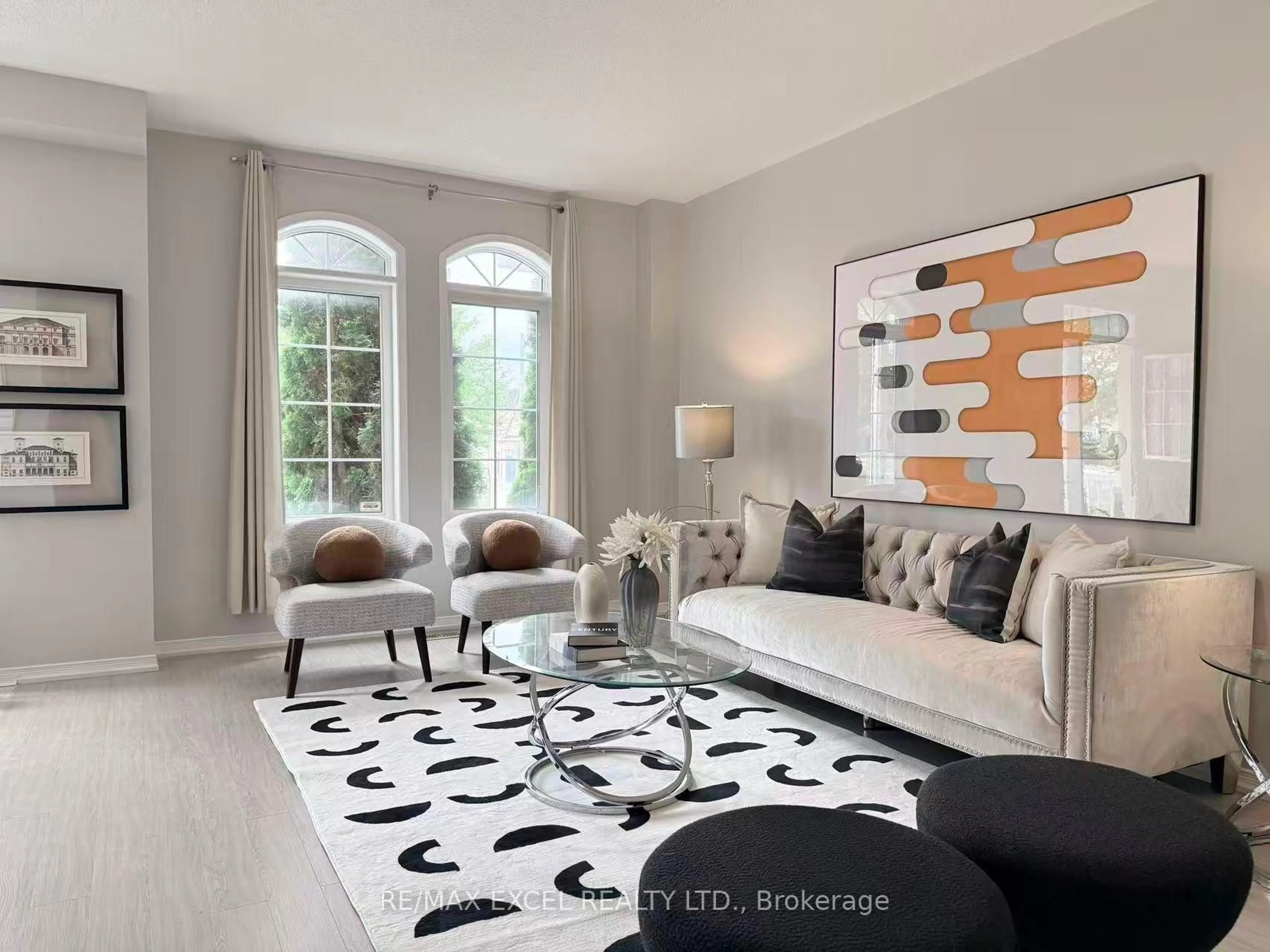 Living room with furniture, unknown for 53 Northvale Rd, Markham Ontario L6B 1H3
