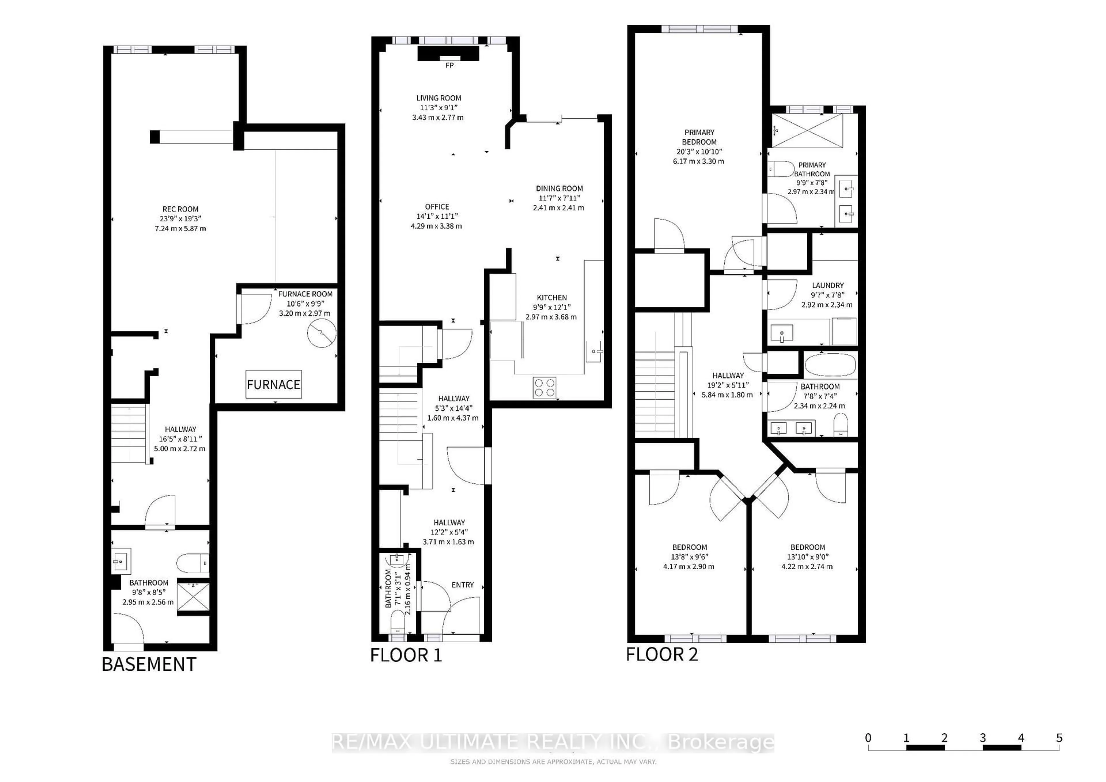 Floor plan for 131 Foxchase Ave, Vaughan Ontario L4L 9H6