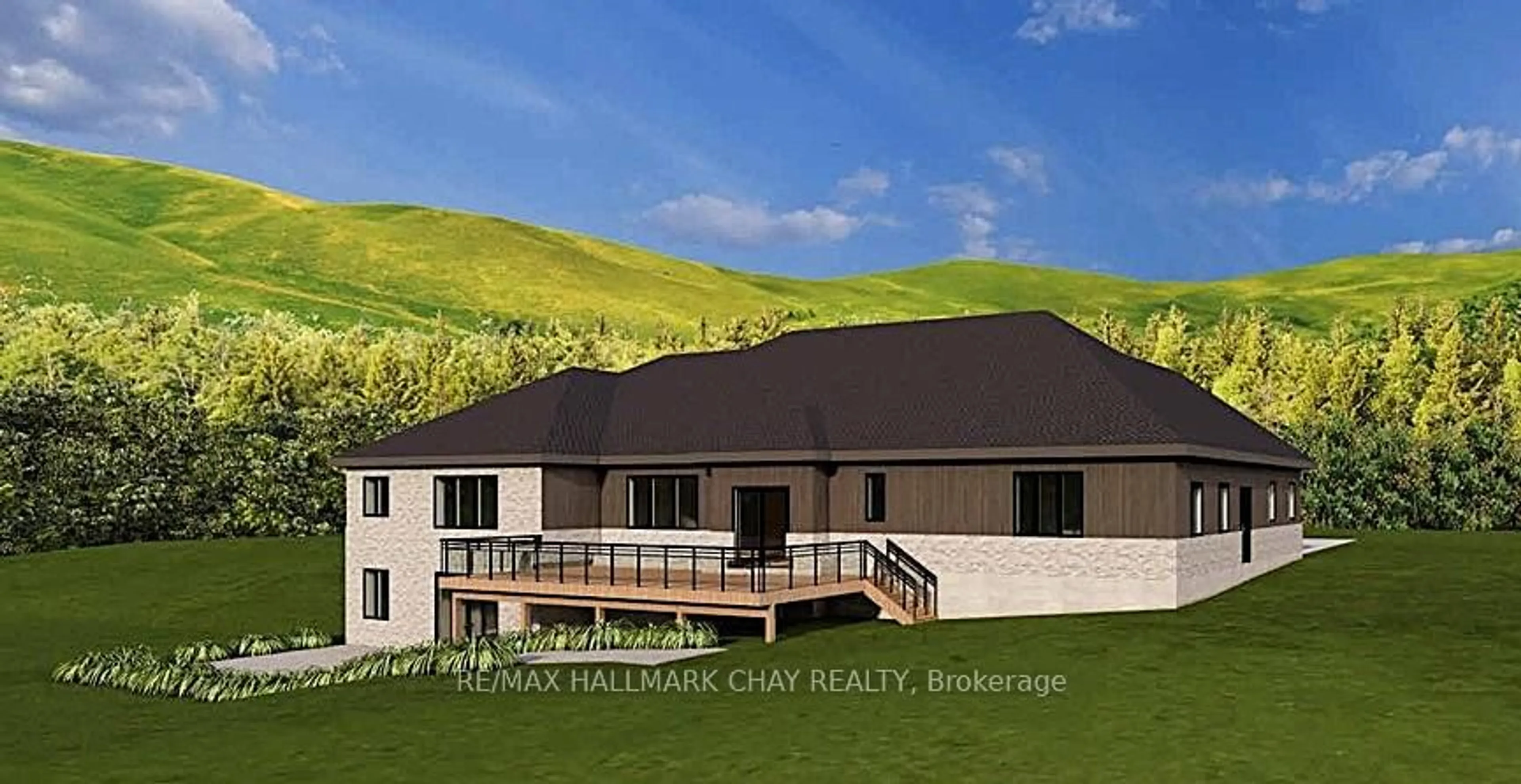 Home with vinyl exterior material, building for 5446 10th Line, Essa Ontario L0L 1L0
