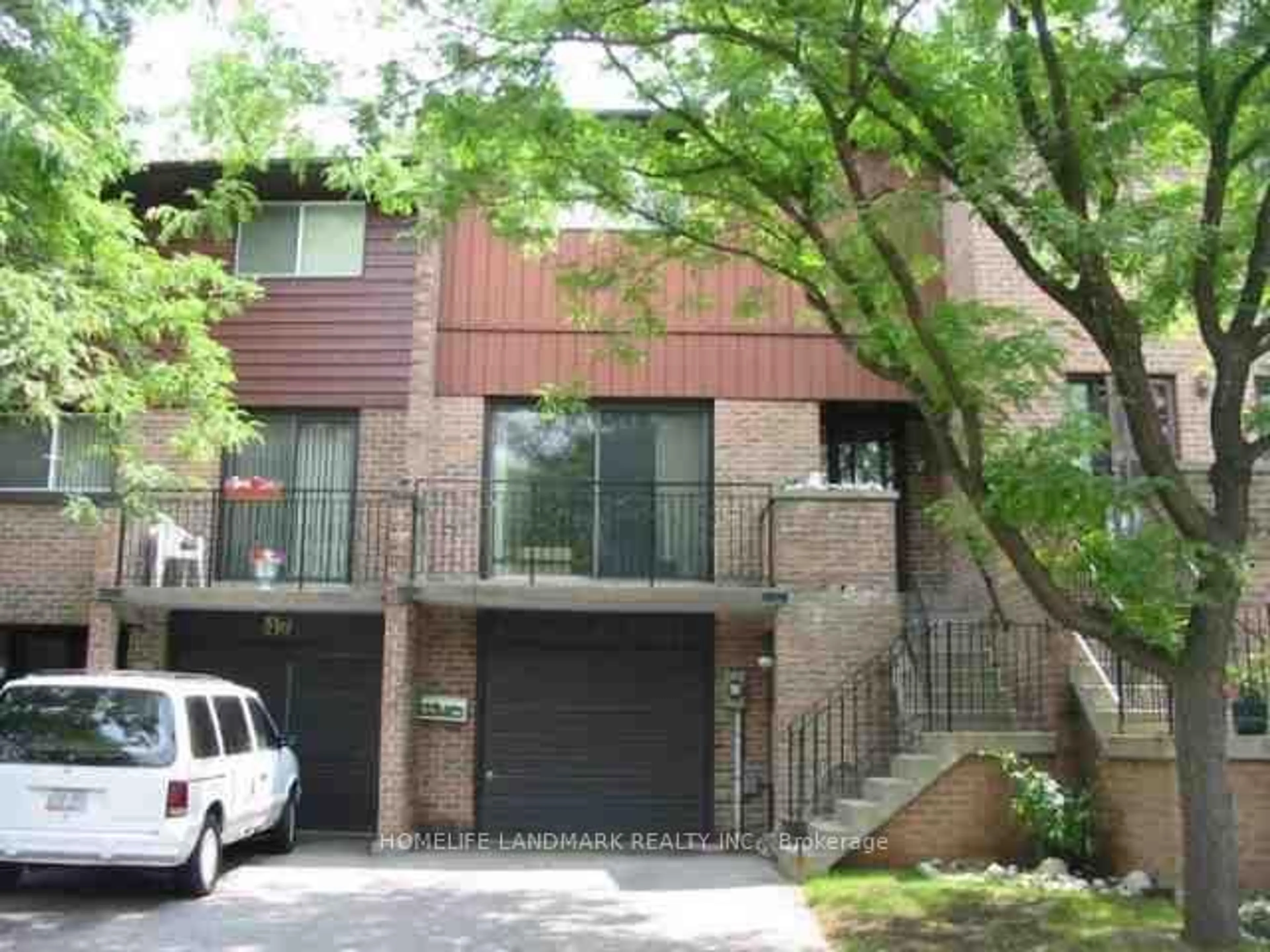 Home with brick exterior material, street for 45 Ashglen Way, Markham Ontario L3R 3A6