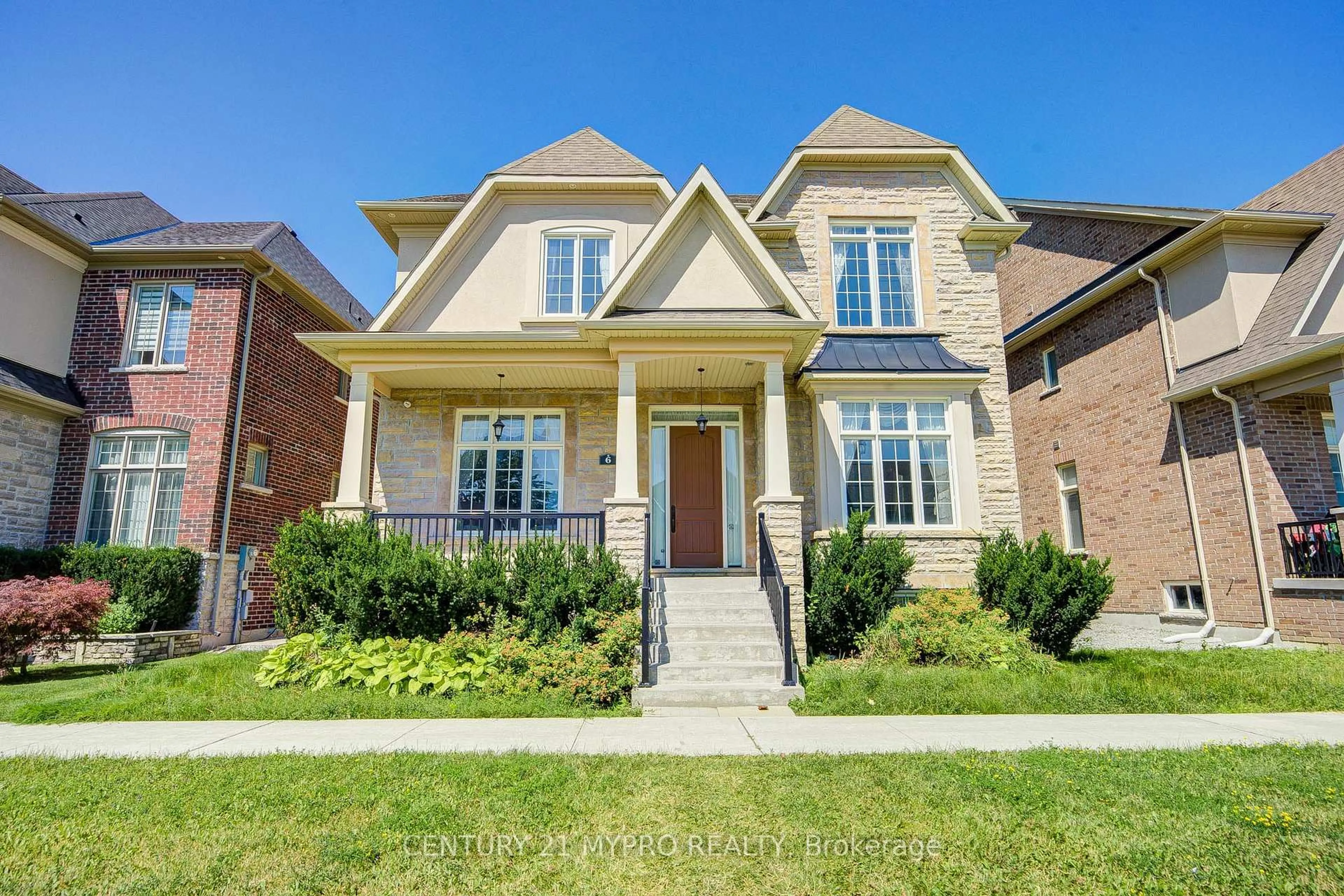Home with brick exterior material, street for 6 Tralee Crt, Markham Ontario L6C 0V1