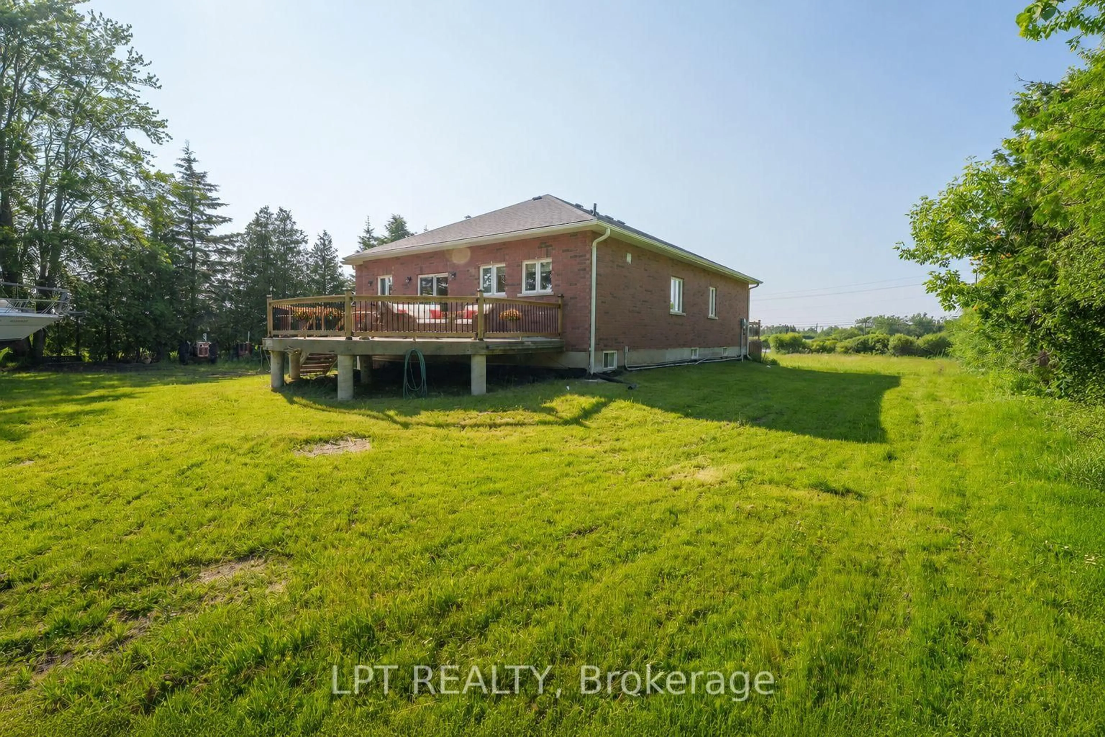 A pic from outside/outdoor area/front of a property/back of a property/a pic from drone, water/lake/river/ocean view for B130 Durham Regional 23 Rd, Brock Ontario L0K 1A0