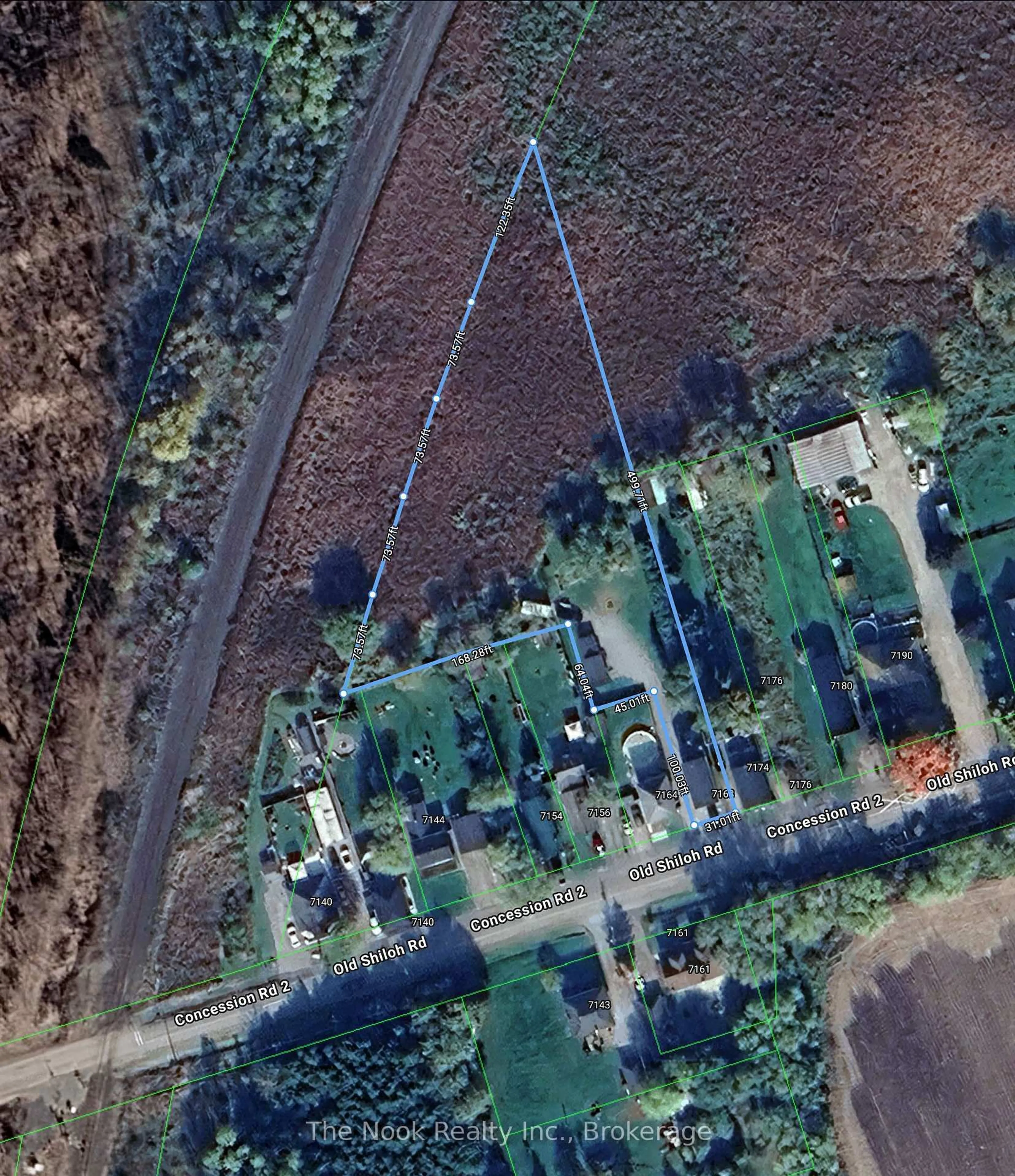 A pic from outside/outdoor area/front of a property/back of a property/a pic from drone, building for 7168 Old Shiloh Rd, Georgina Ontario L0E 1N0