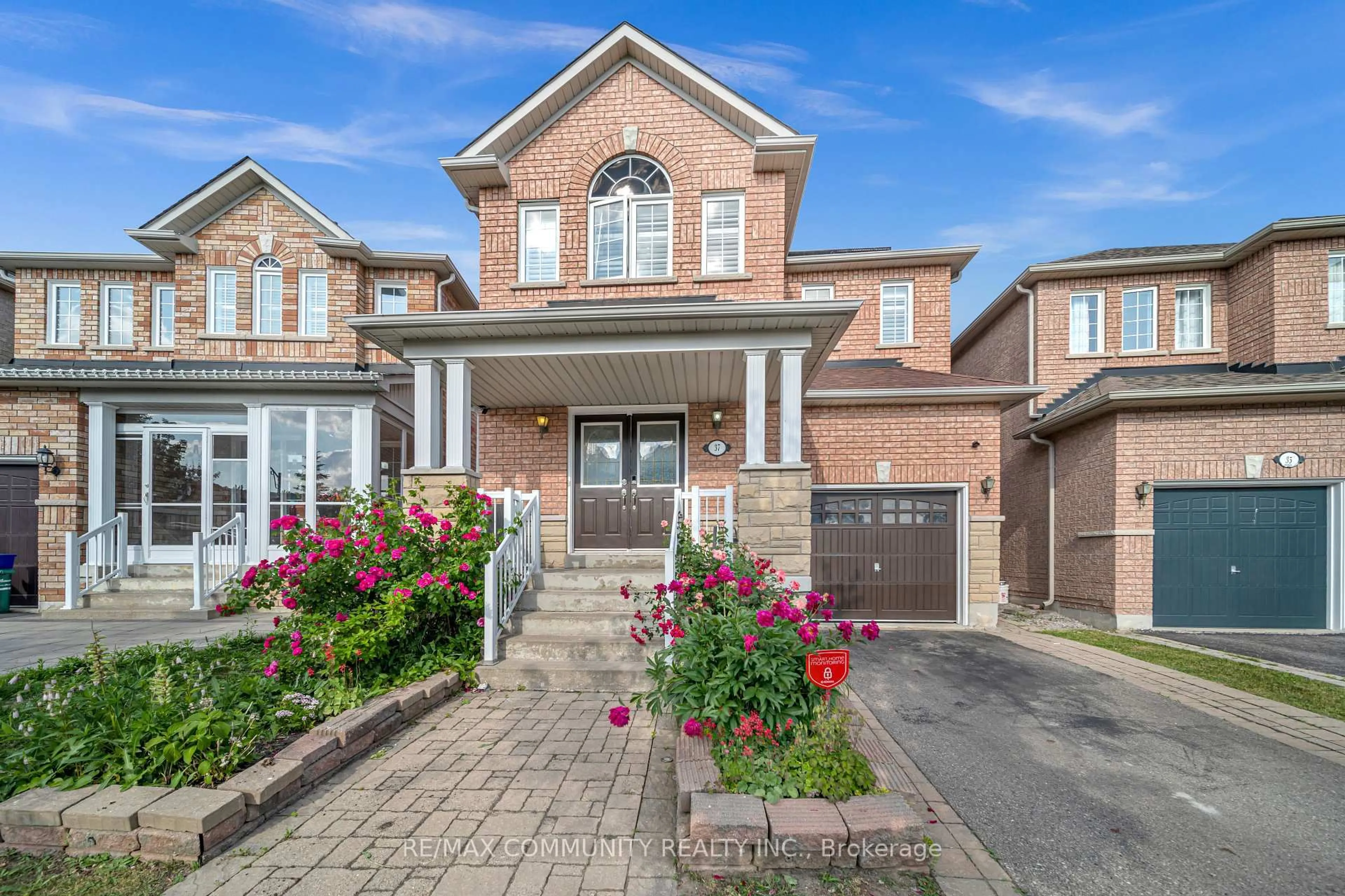 Home with brick exterior material, street for 37 Rachett Rd, Markham Ontario L6E 1W5