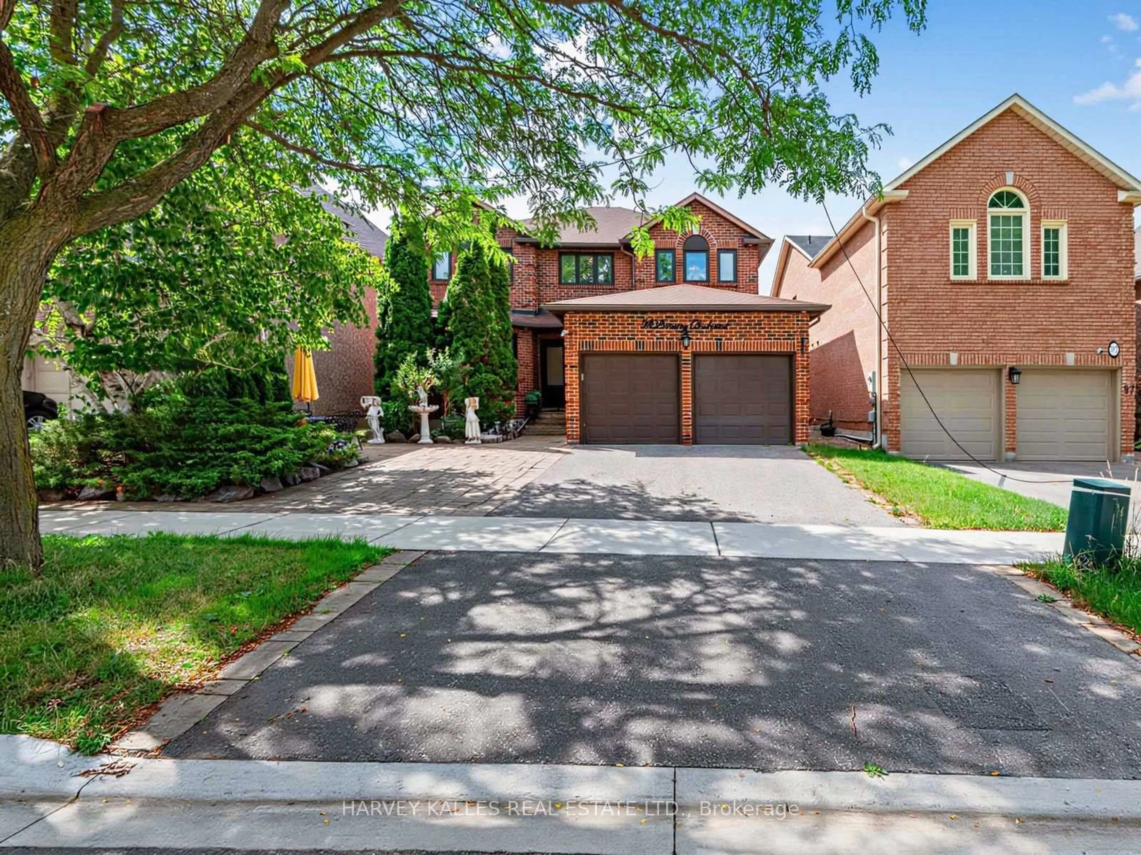 Home with brick exterior material, street for 93 Downing Blvd, Vaughan Ontario L4J 7N5