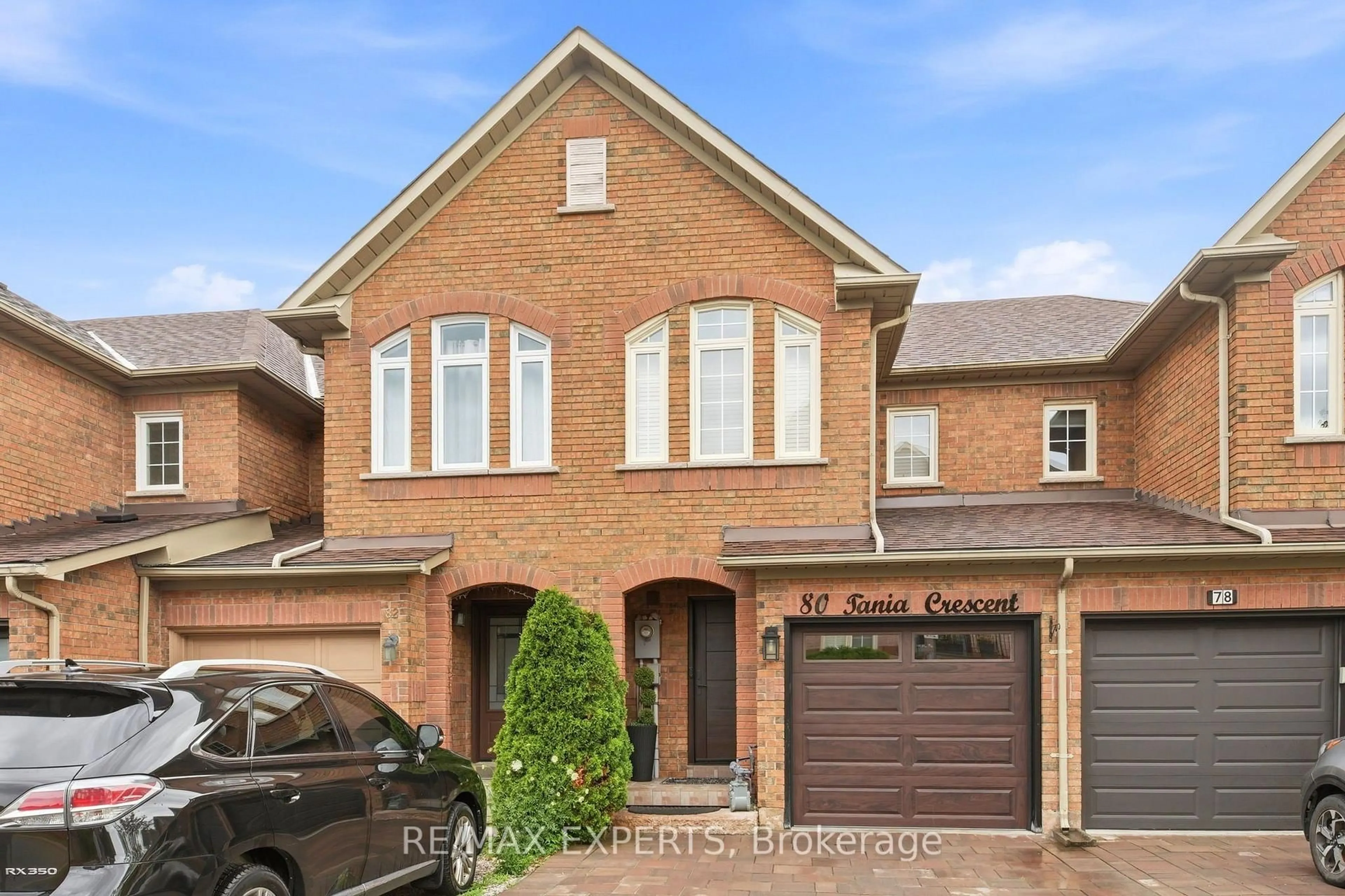 Home with brick exterior material, street for 80 Tania Cres #7, Vaughan Ontario L6A 2M8
