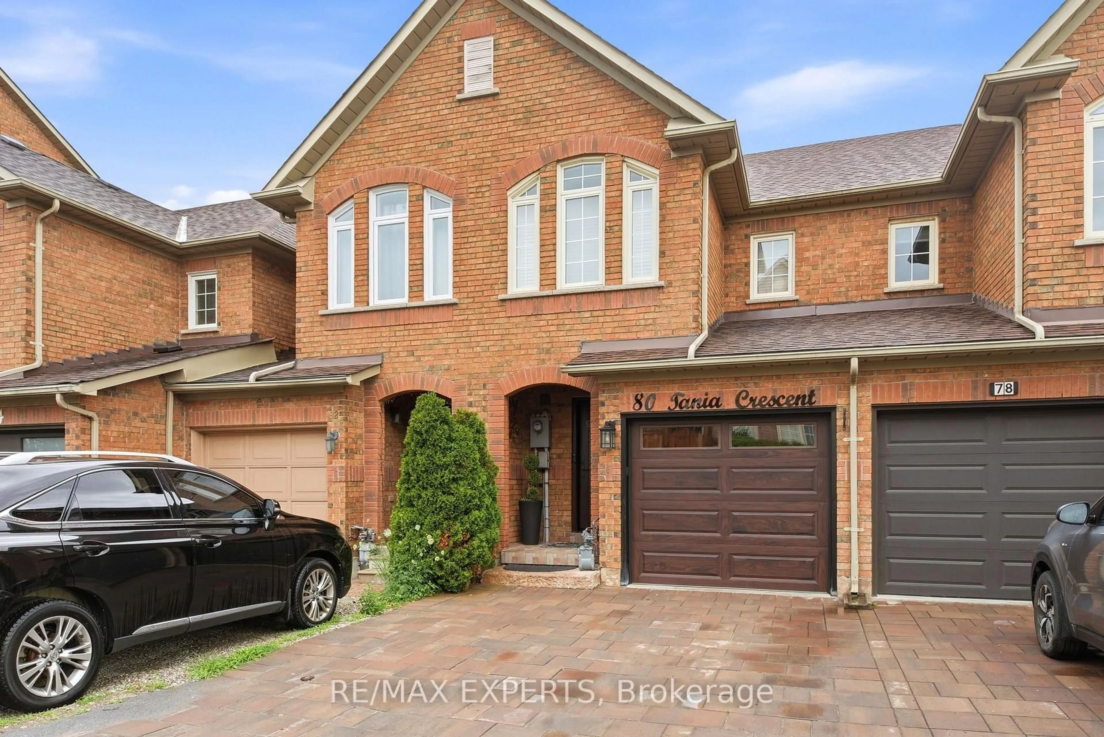 Home with brick exterior material, street for 80 Tania Cres #7, Vaughan Ontario L6A 2M8