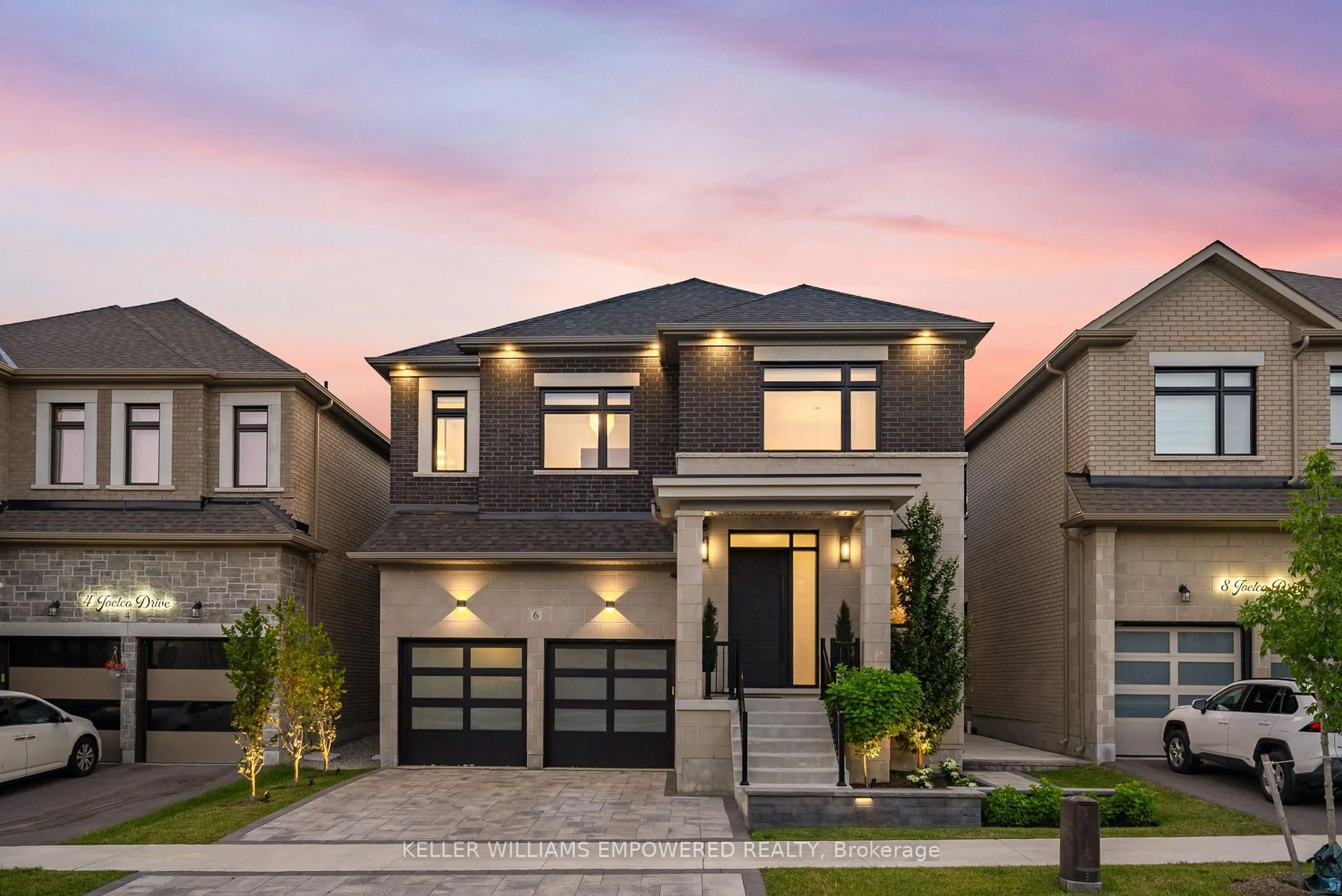 Home with brick exterior material, street for 6 Joelco Dr, Markham Ontario L3S 0G2