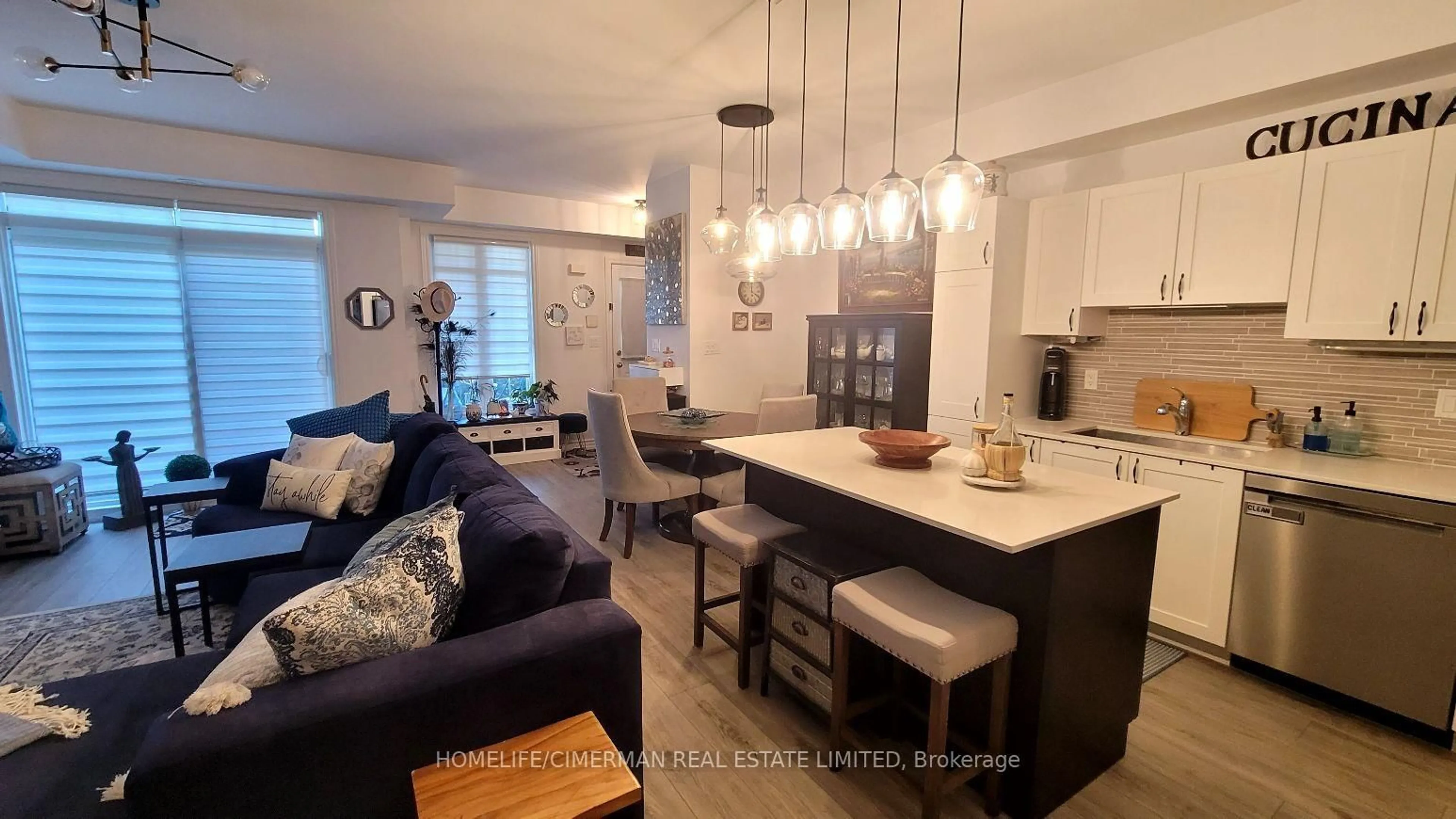 Open concept kitchen, unknown for 201 Pine Grove Rd #405, Vaughan Ontario L4L 0H8