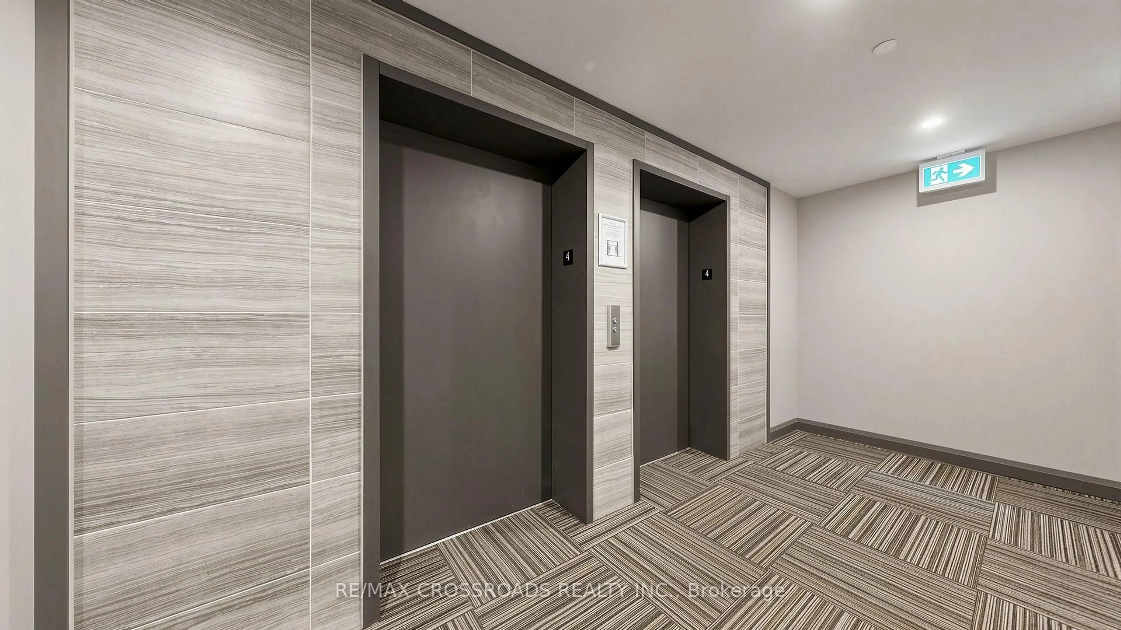 Indoor foyer for 2 Adam Sellers St #410, Markham Ontario L6B 1N2