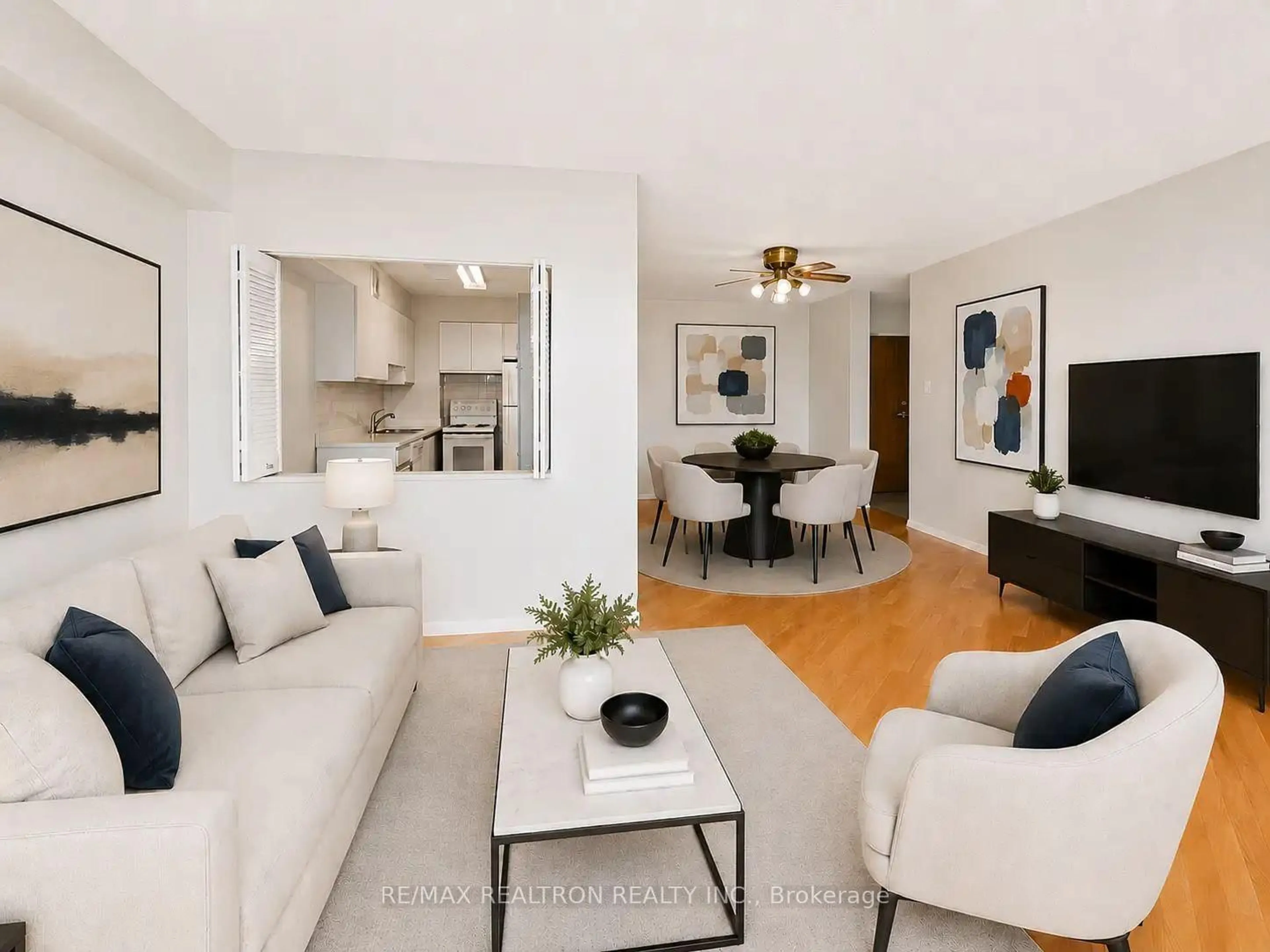 Living room with furniture, unknown for 40 Baif Blvd #506, Richmond Hill Ontario L4C 5M9