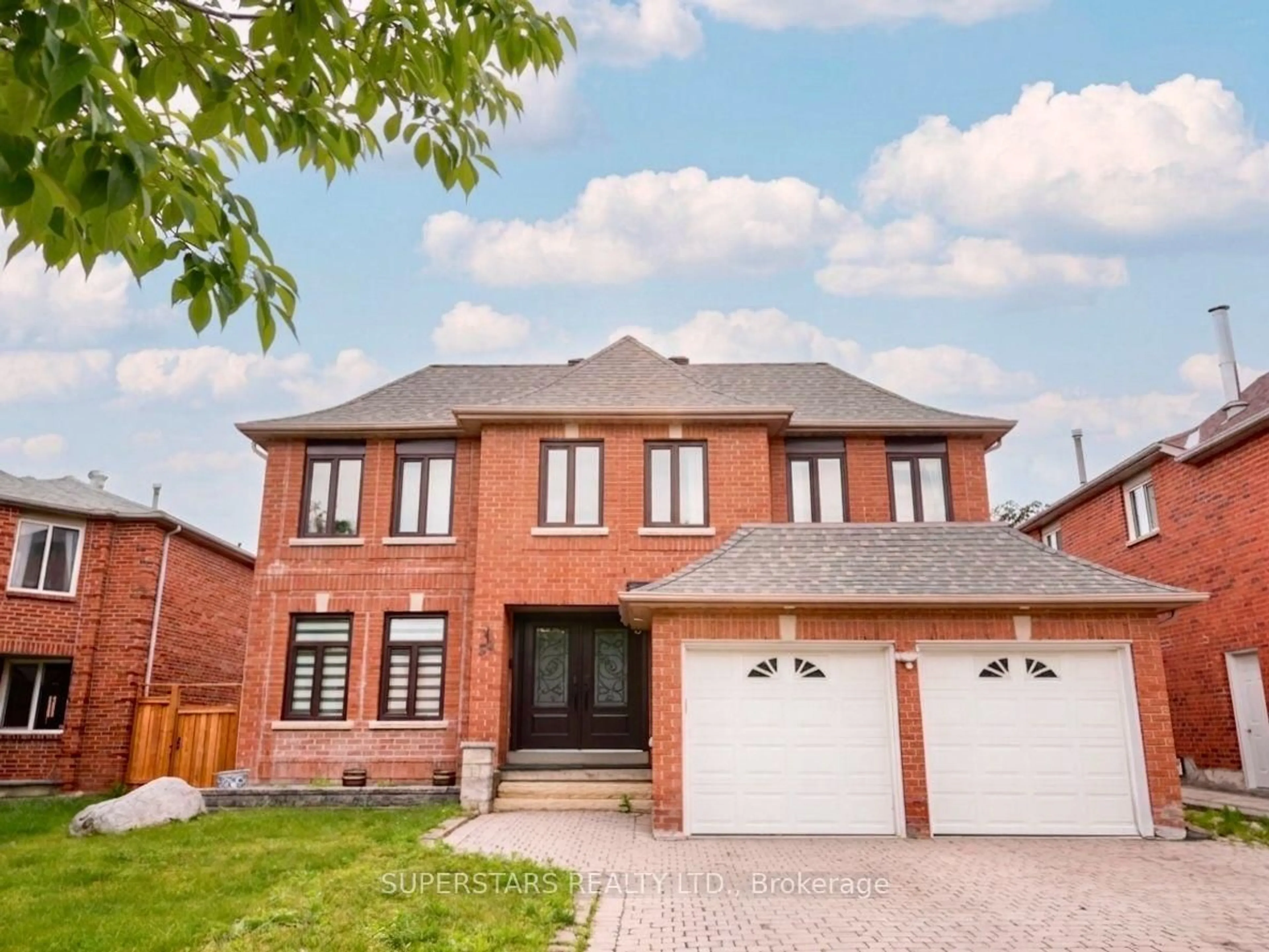 Home with brick exterior material, street for 34 Loweswater Ave, Markham Ontario L3R 7W5