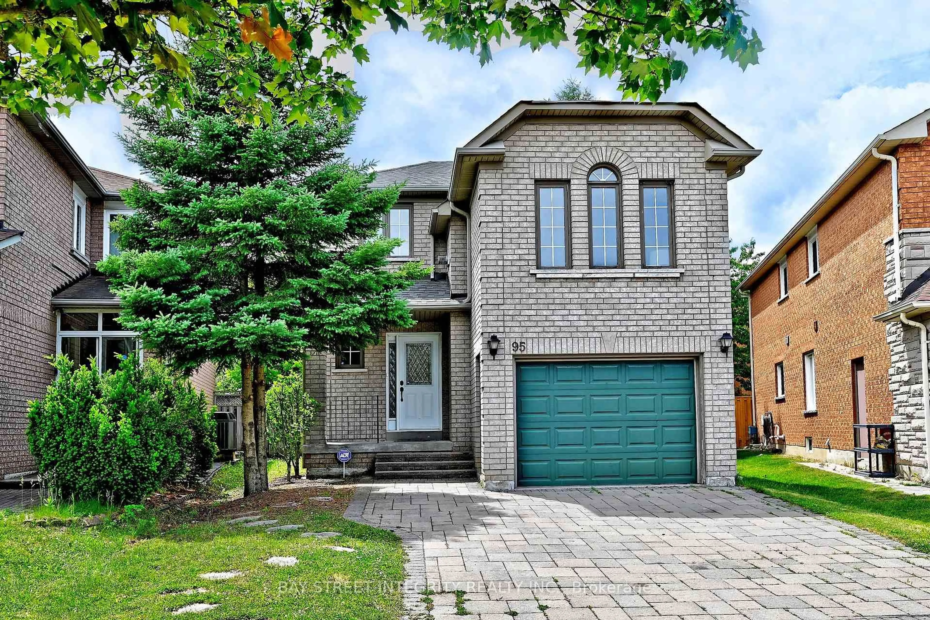 Home with brick exterior material, street for 95 Alpine Cres, Richmond Hill Ontario L4S 1V9