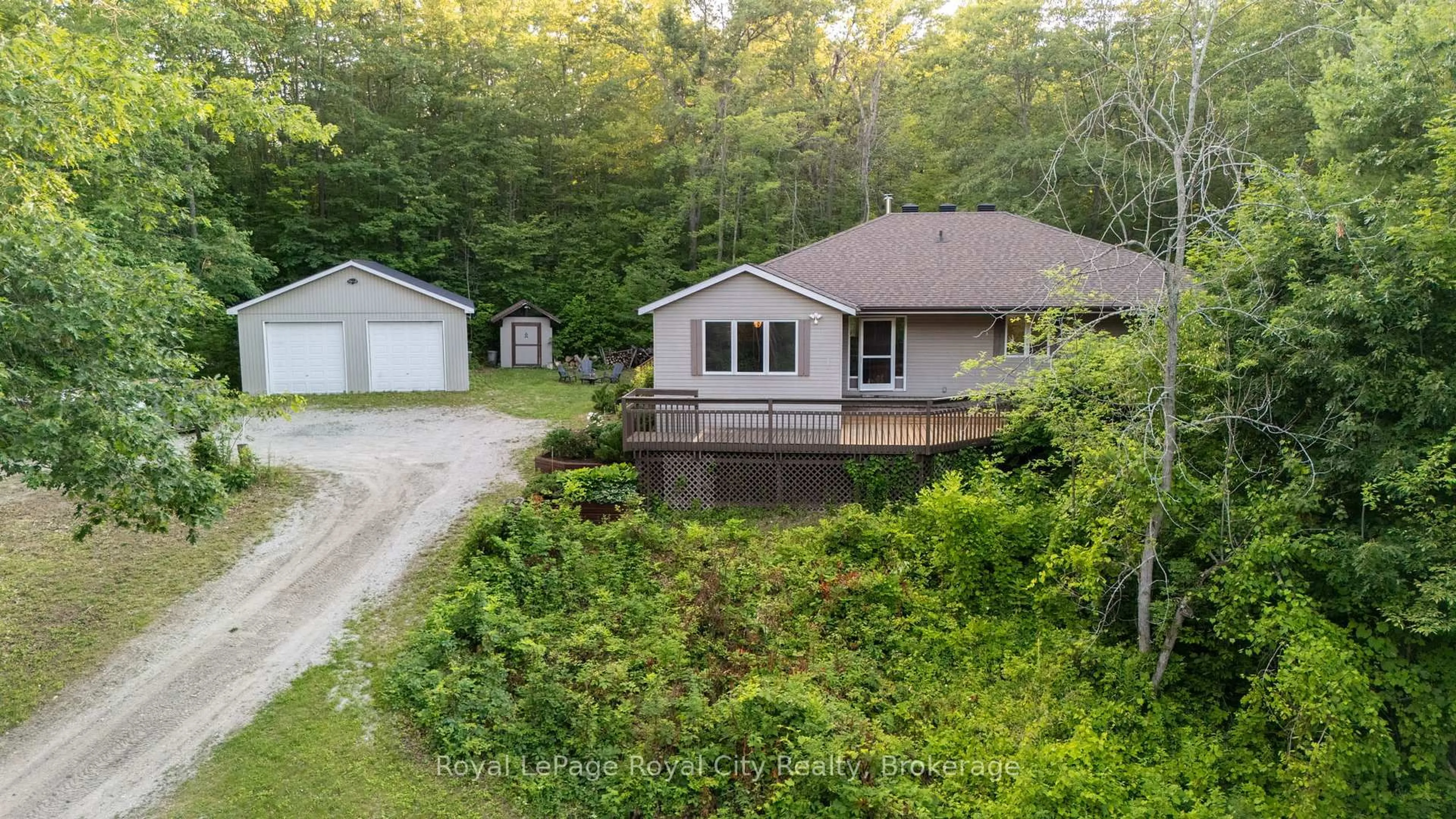 A pic from outside/outdoor area/front of a property/back of a property/a pic from drone, water/lake/river/ocean view for 8276 County Road 27 Rd, Essa Ontario L4N 9C4
