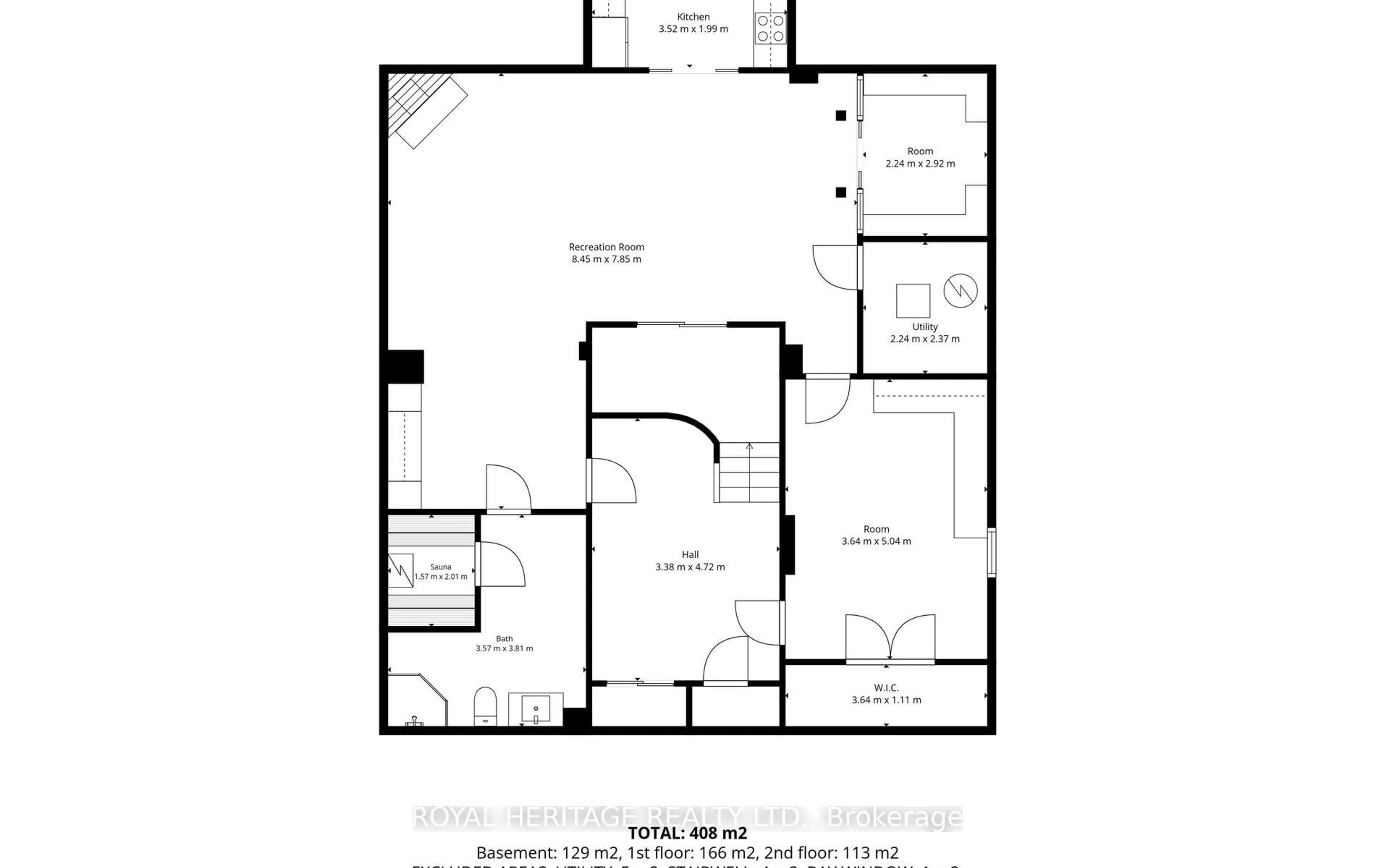 Floor plan for 7 Kimbark Cres, Markham Ontario L3R 8P7