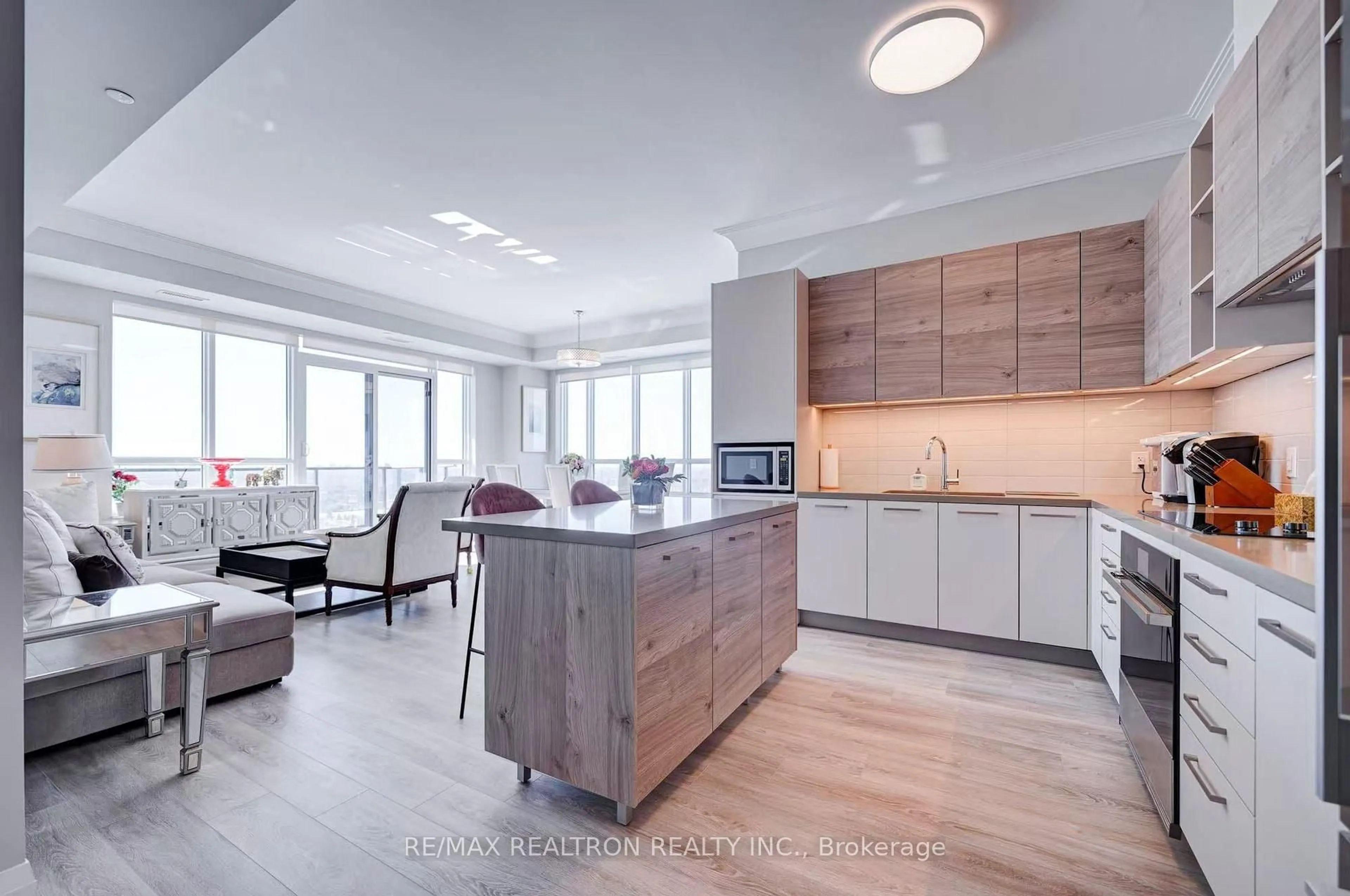 Open concept kitchen, unknown for 12 Gandhi Lane #3607, Markham Ontario L3T 0G8