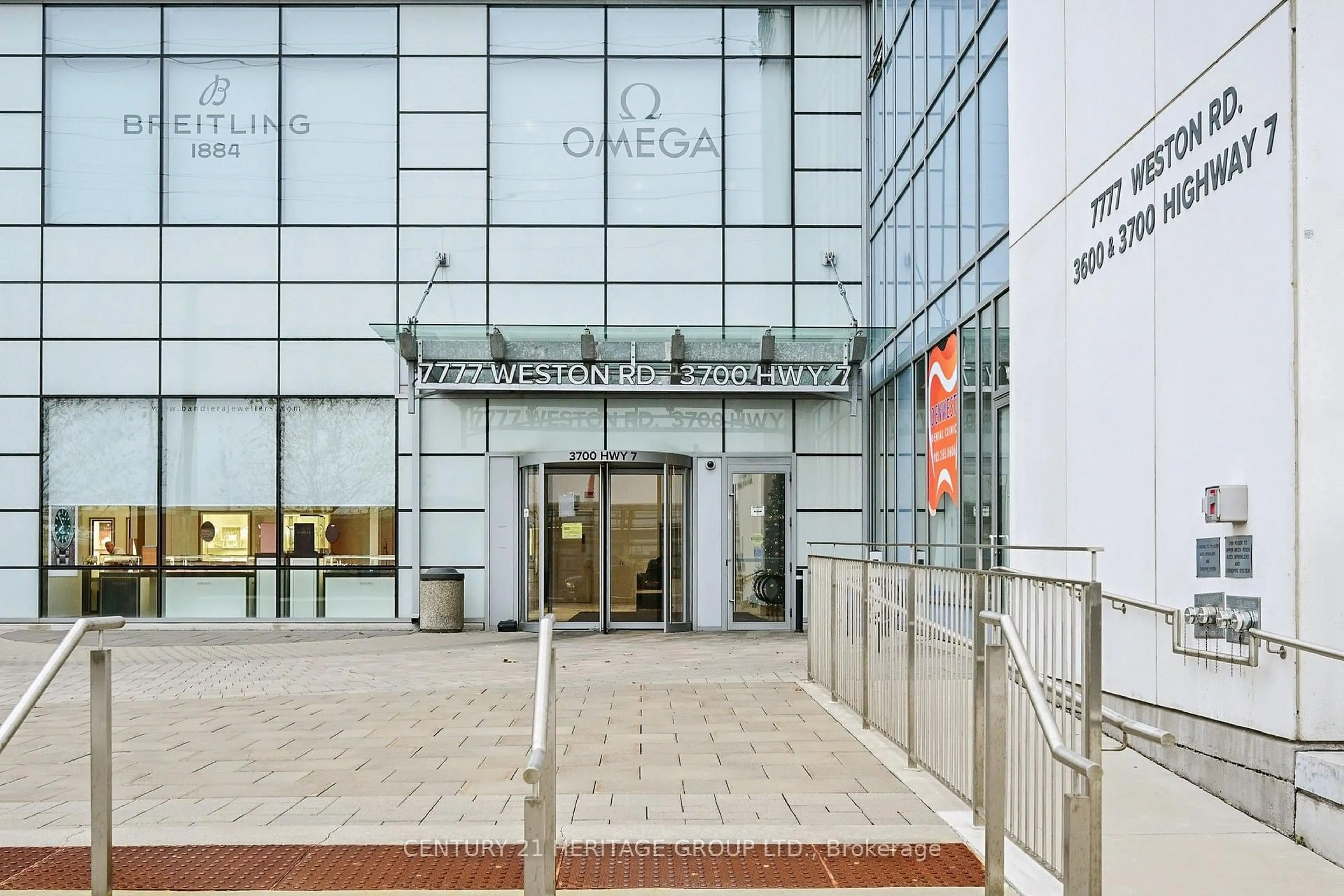 Indoor foyer for 3700 Highway 7 Rd #1511, Vaughan Ontario L4L 0G8