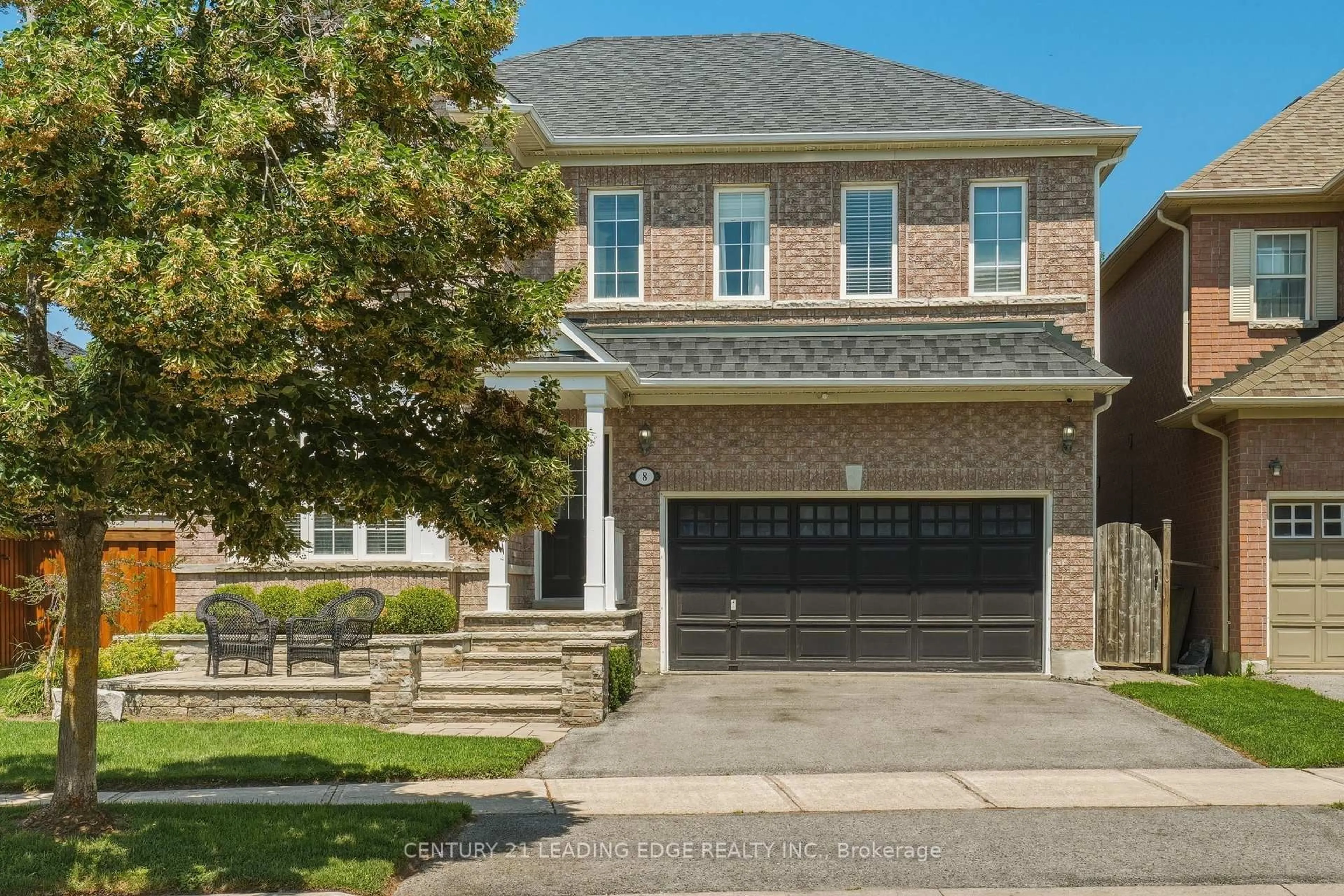 Home with brick exterior material, street for 8 Haverhill Terr, Aurora Ontario L4G 7R7