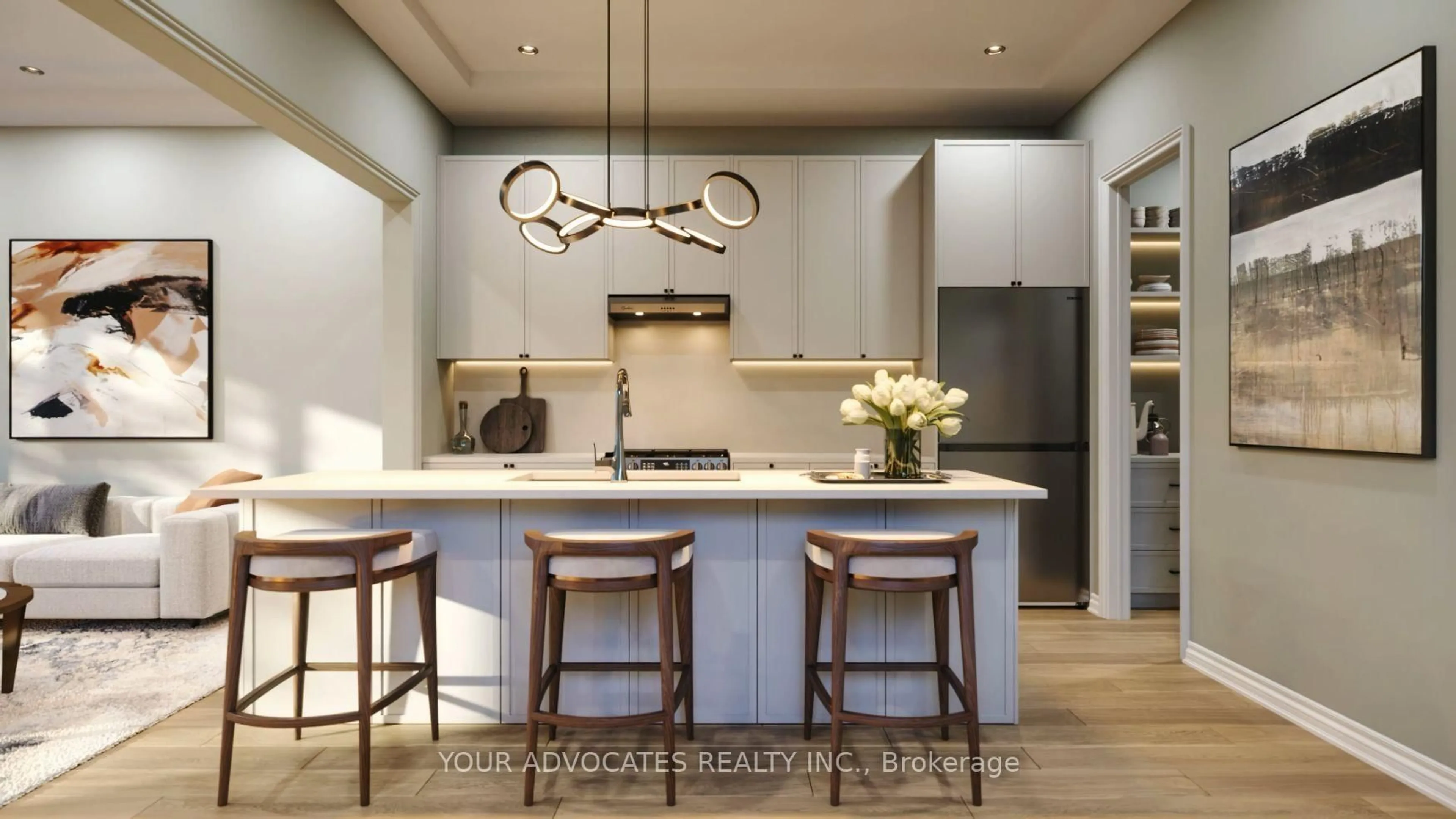 Open concept kitchen, unknown for 71 Levellands Cres, Richmond Hill Ontario L4B 4T5