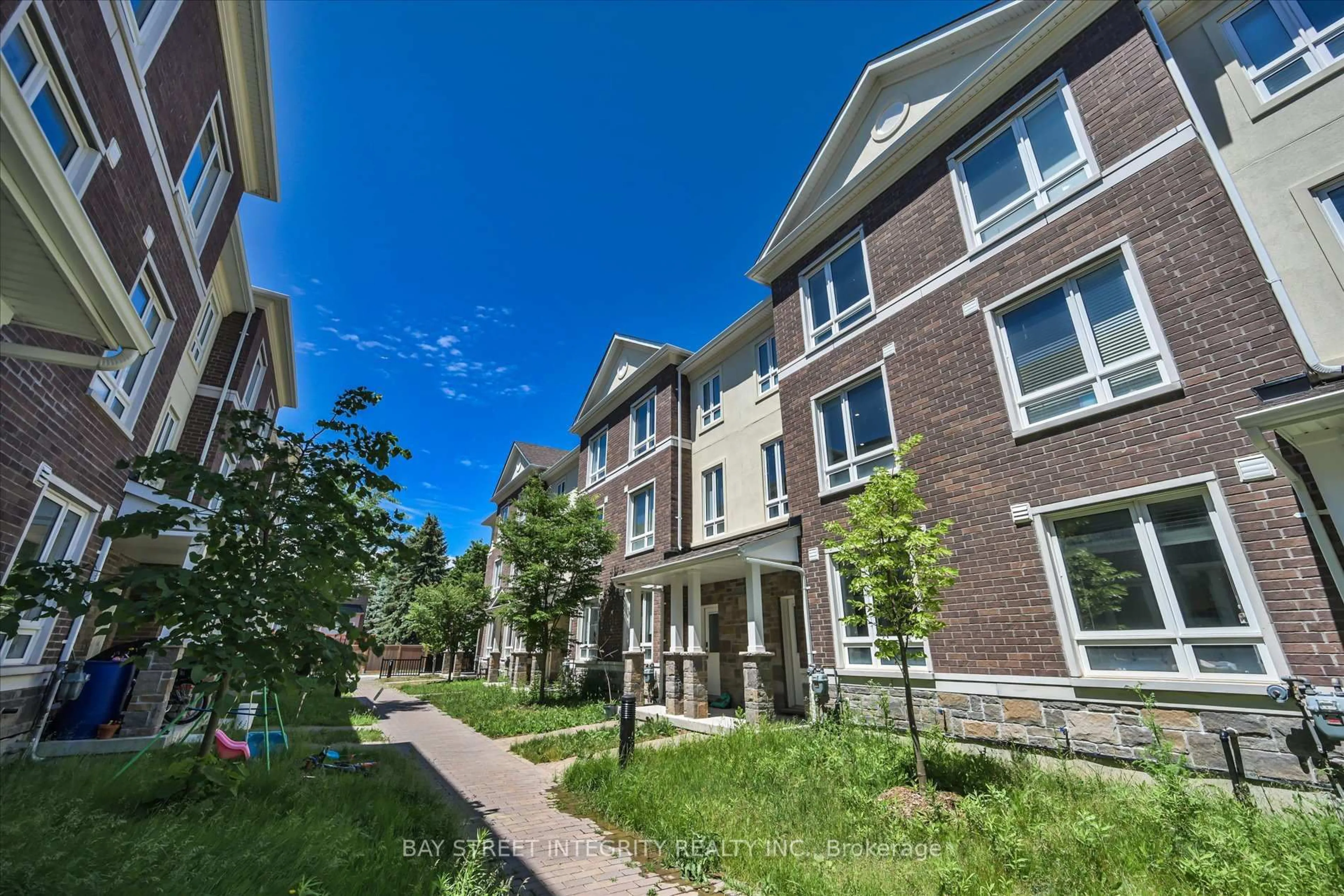Home with brick exterior material, street for 23 Chicago Lane, Markham Ontario L6E 2B9