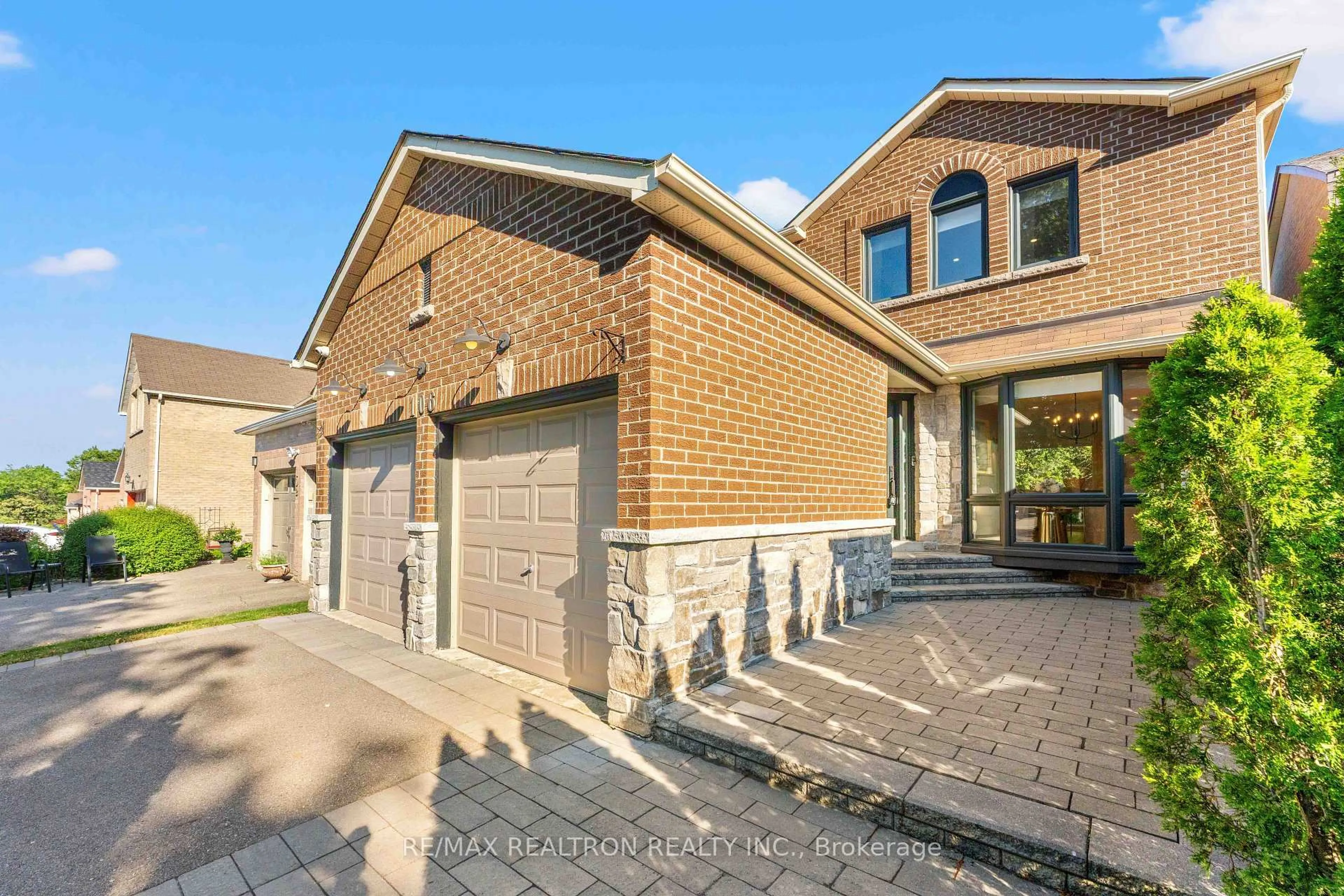 Home with brick exterior material, street for 106 Roseborough Cres, Vaughan Ontario L4J 4T9