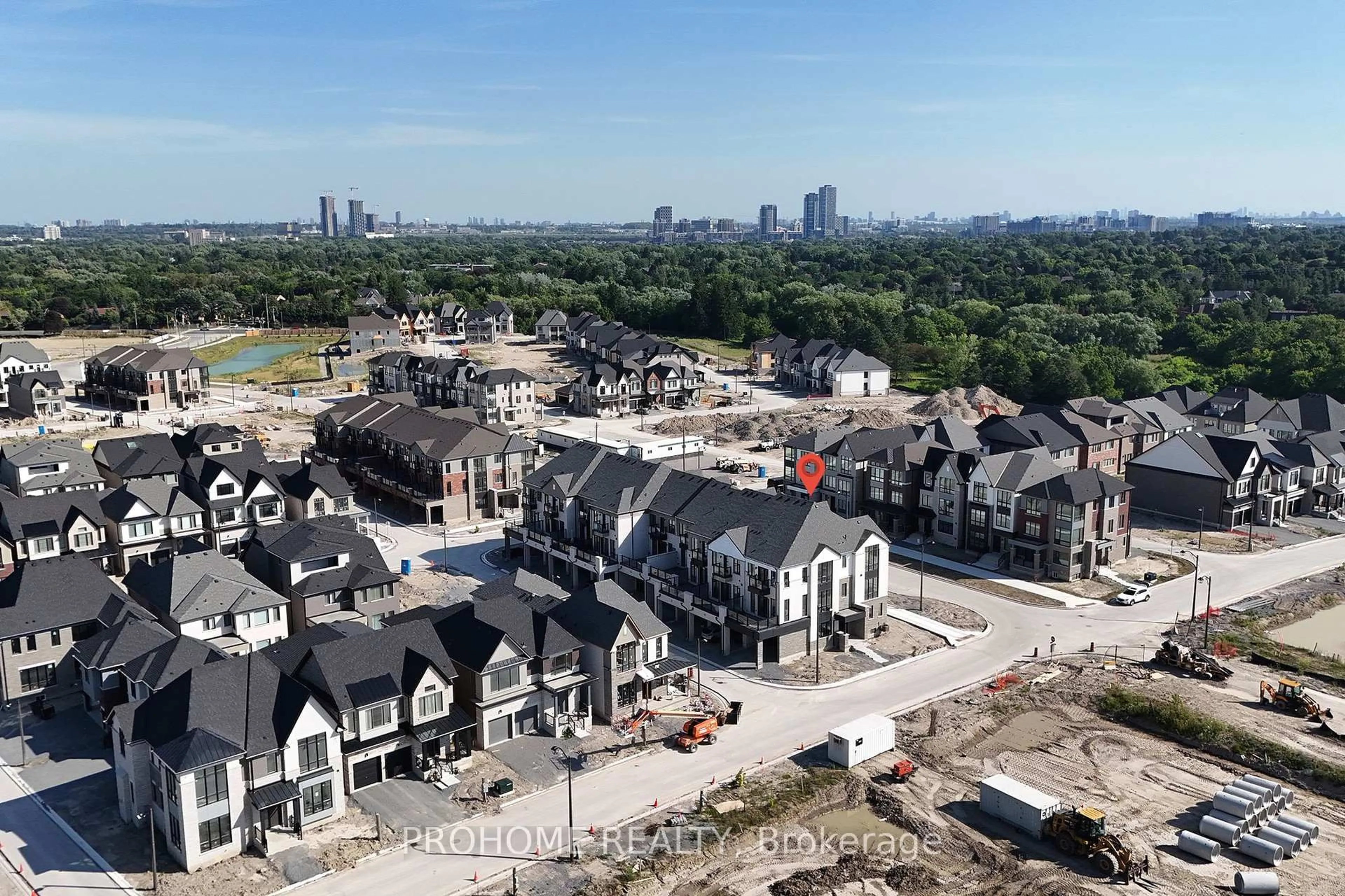A pic from outside/outdoor area/front of a property/back of a property/a pic from drone, unknown for 1 Mindful Ave, Markham Ontario L6C 3R5
