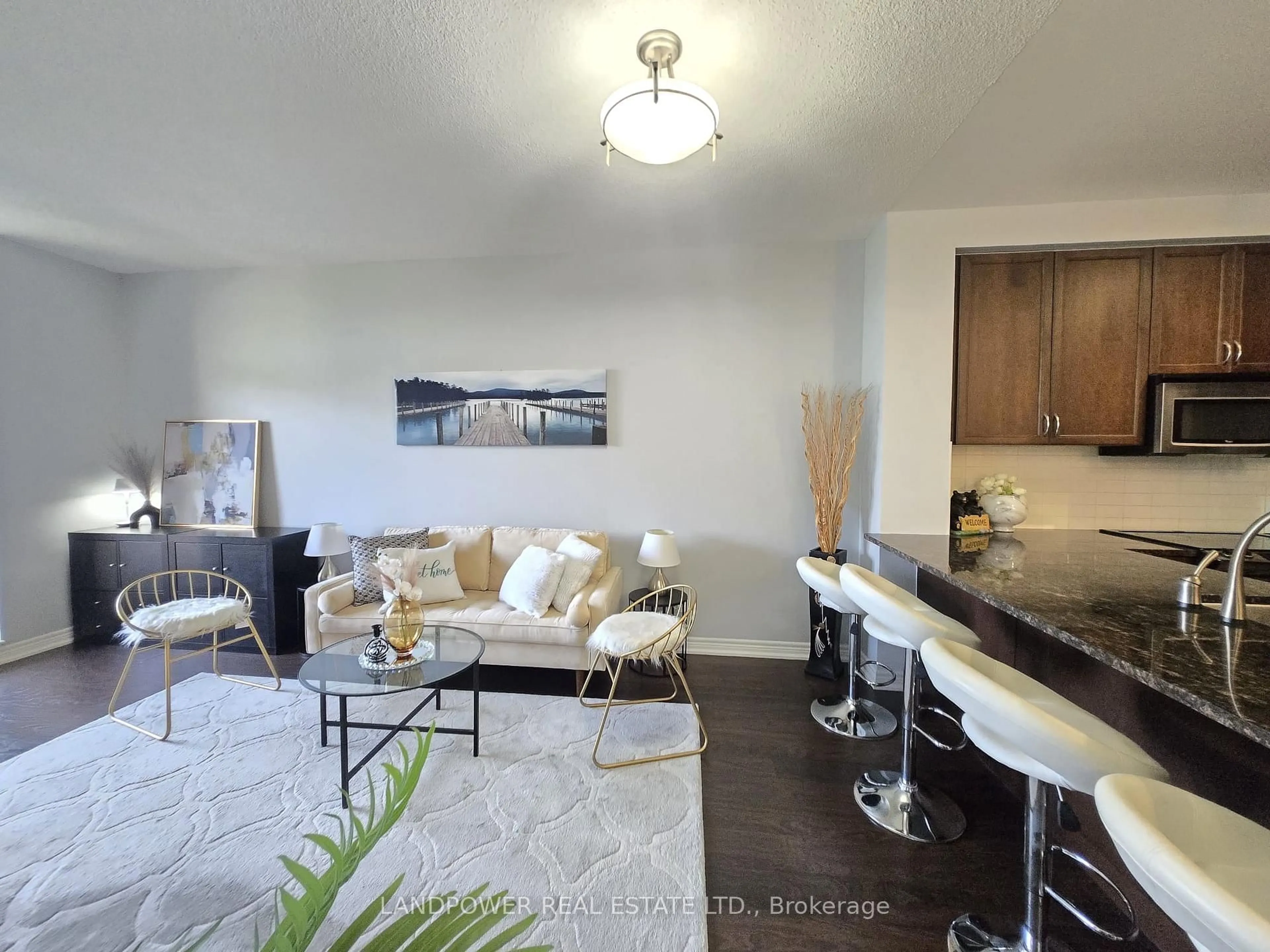 Living room with furniture, unknown for 9245 Jane St #208, Vaughan Ontario L6A 0J9