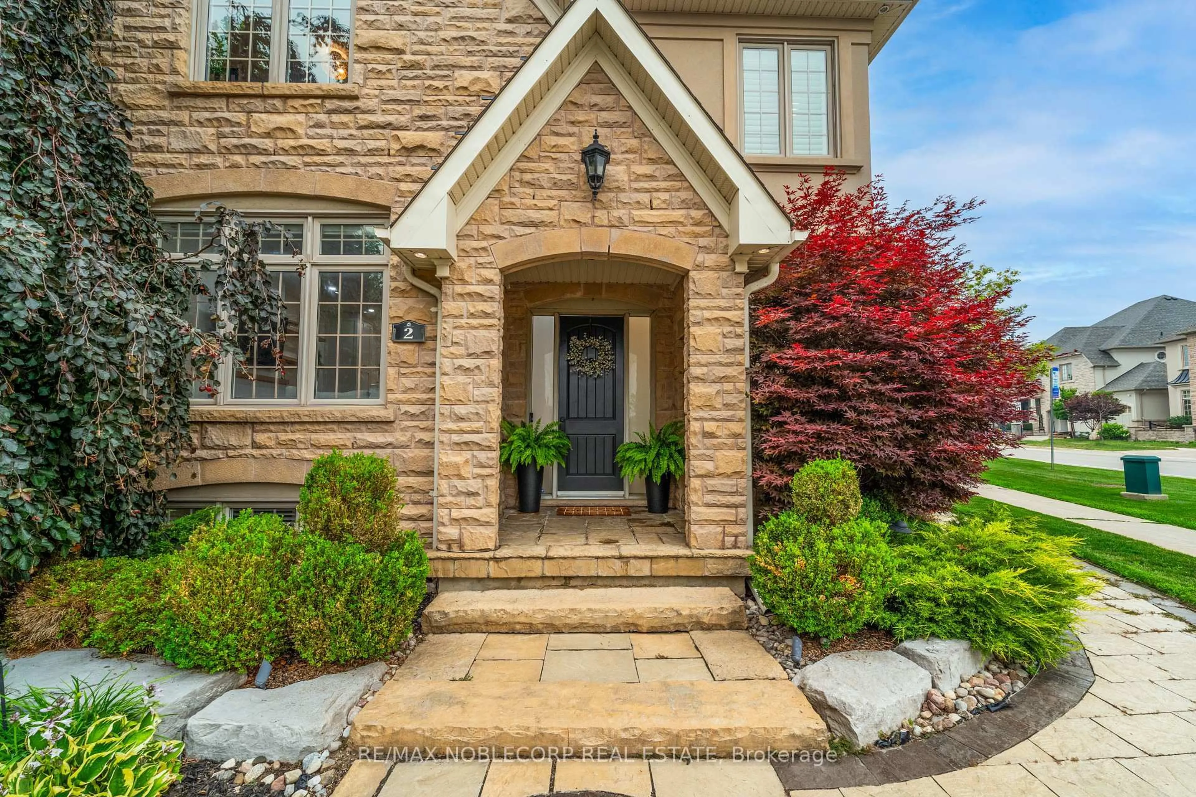Home with brick exterior material, street for 2 Glengordon Cres, Markham Ontario L6C 0K1