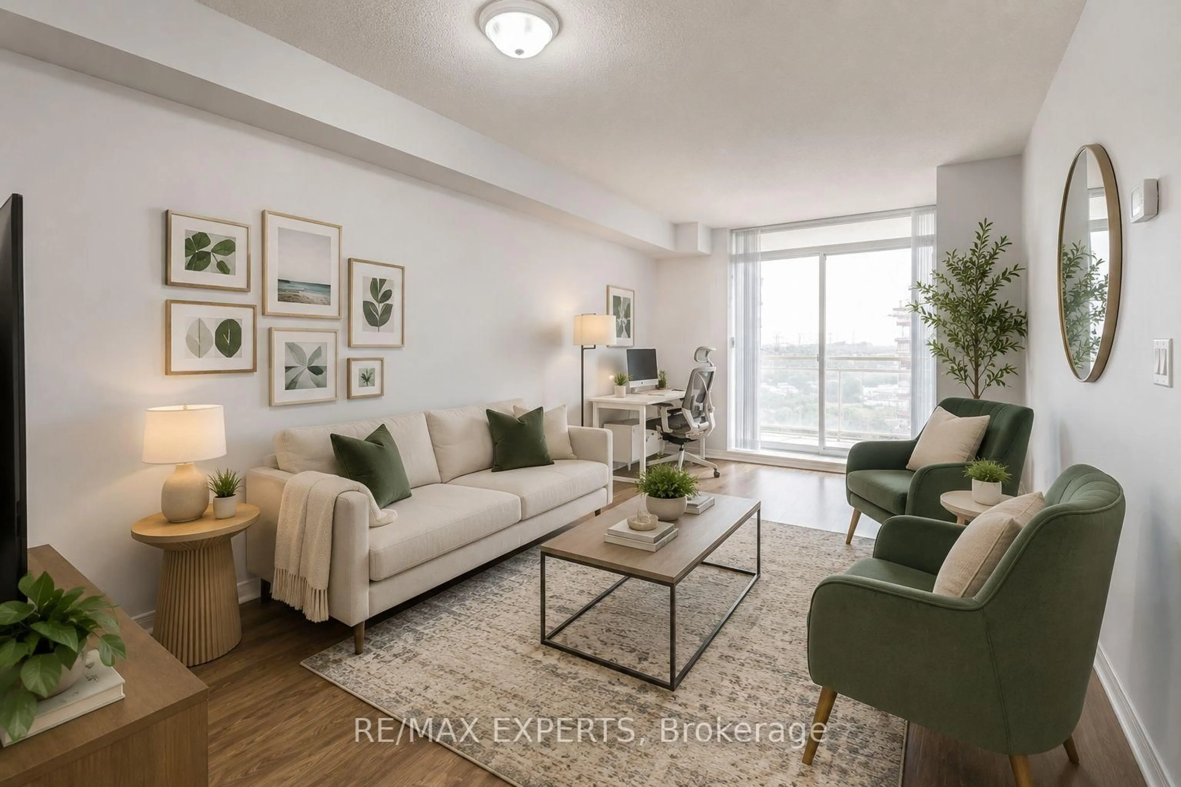 Living room with furniture, unknown for 75 King William Cres #1009, Richmond Hill Ontario L4B 0C1