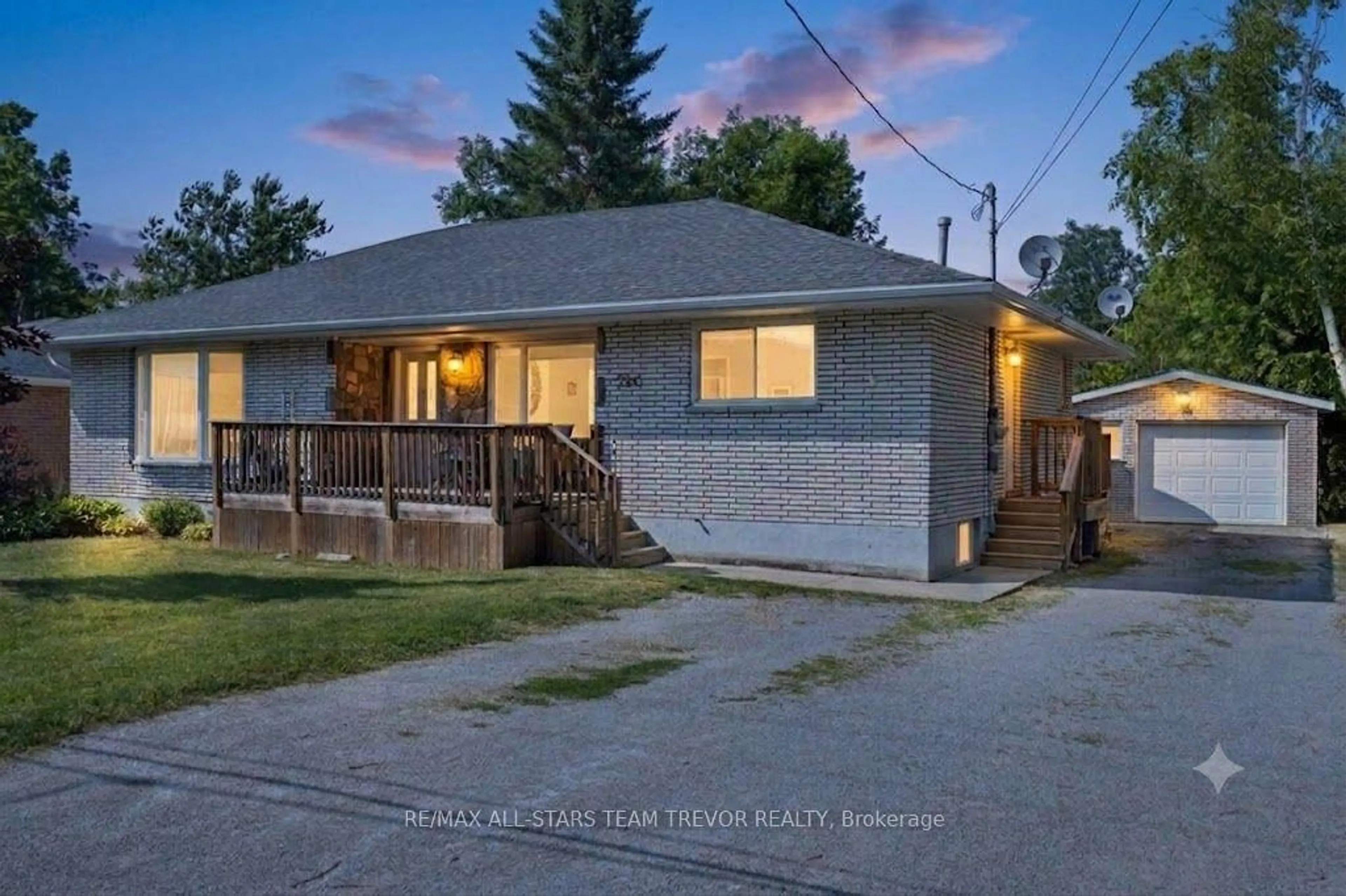 Home with brick exterior material, street for 280 Bay St, Brock Ontario L0K 1A0