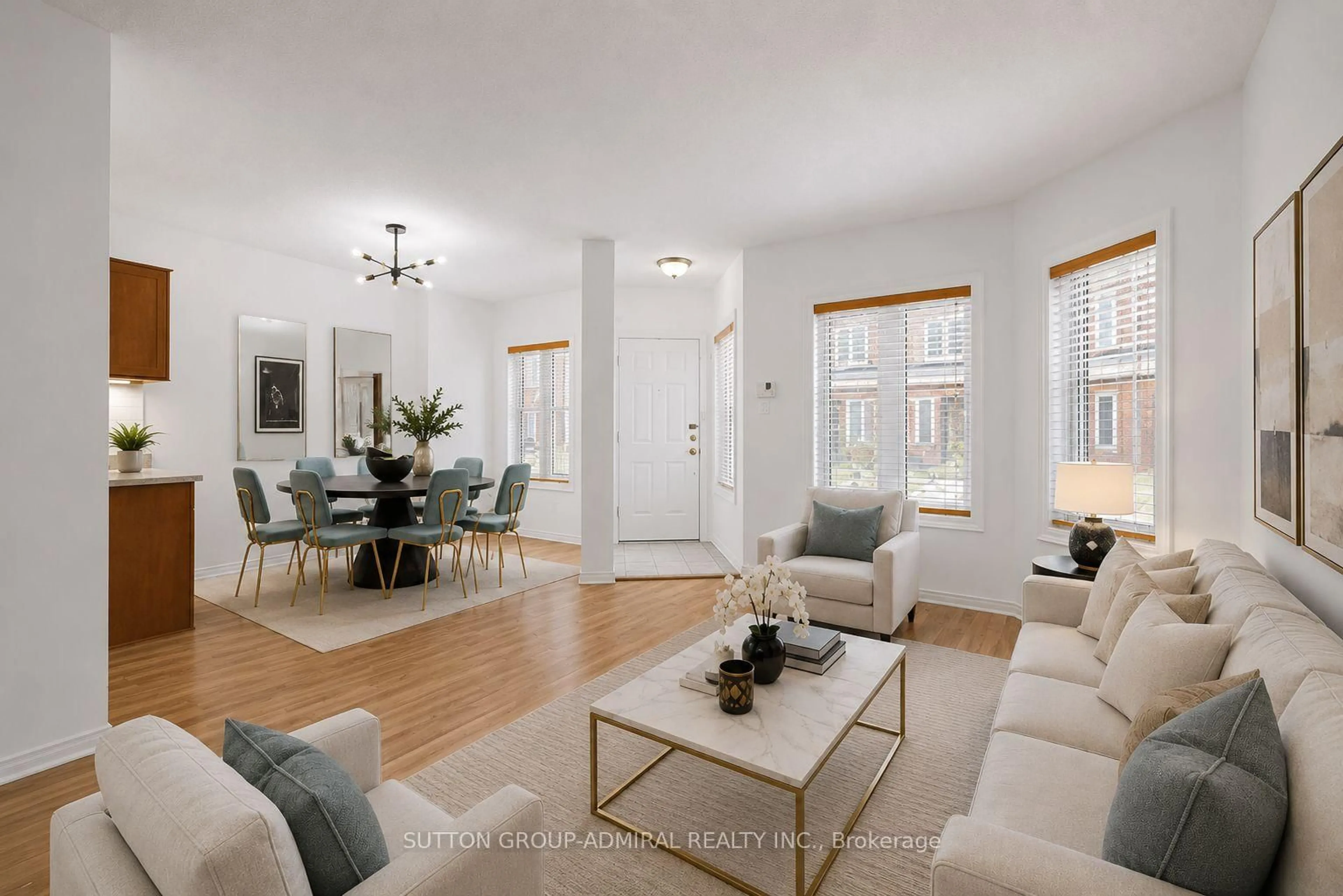 Living room with furniture, unknown for 735 New Westminster Dr #56, Vaughan Ontario L4J 7Y9