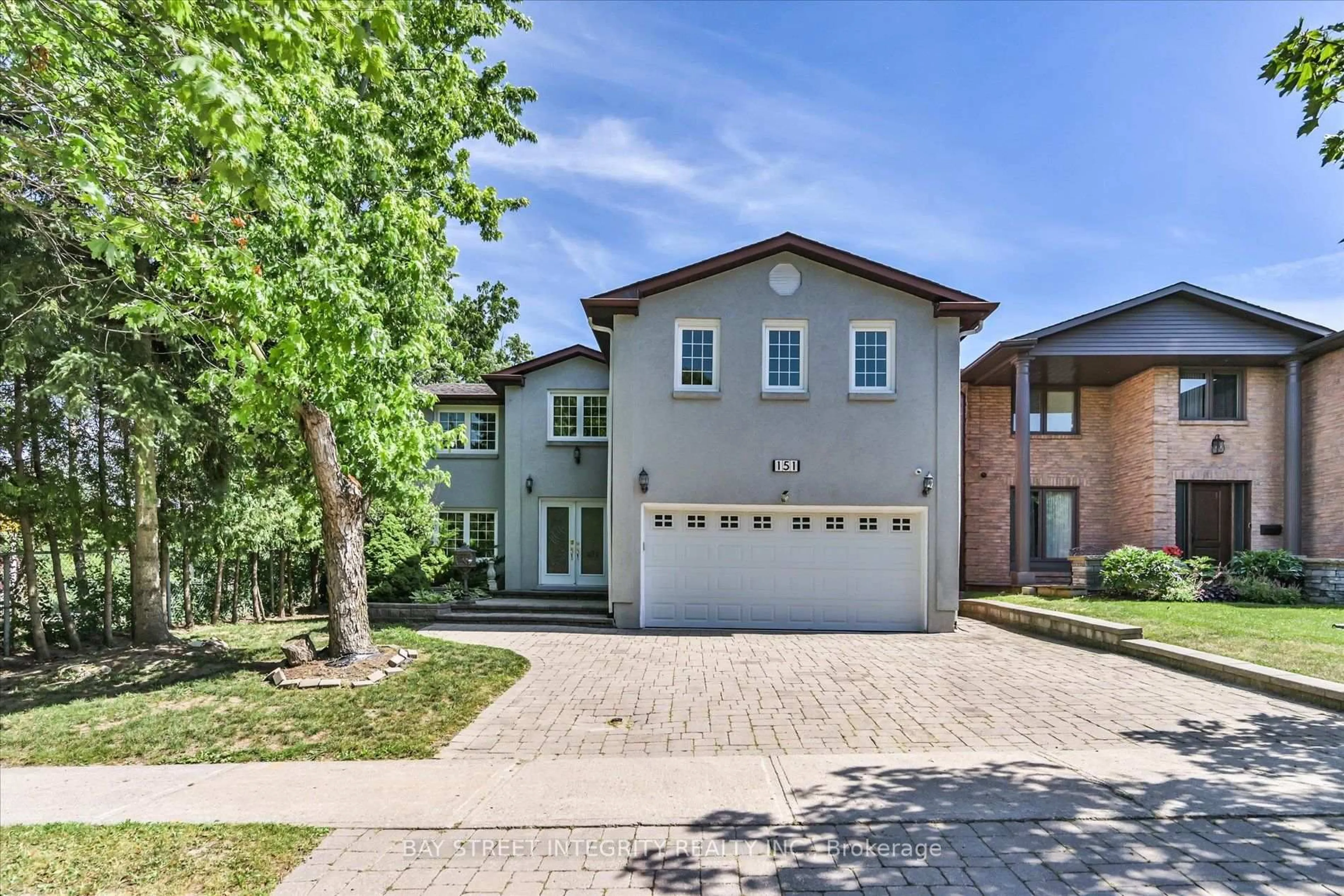 Home with brick exterior material, street for 151 Old Surrey Lane, Richmond Hill Ontario L4C 6R9