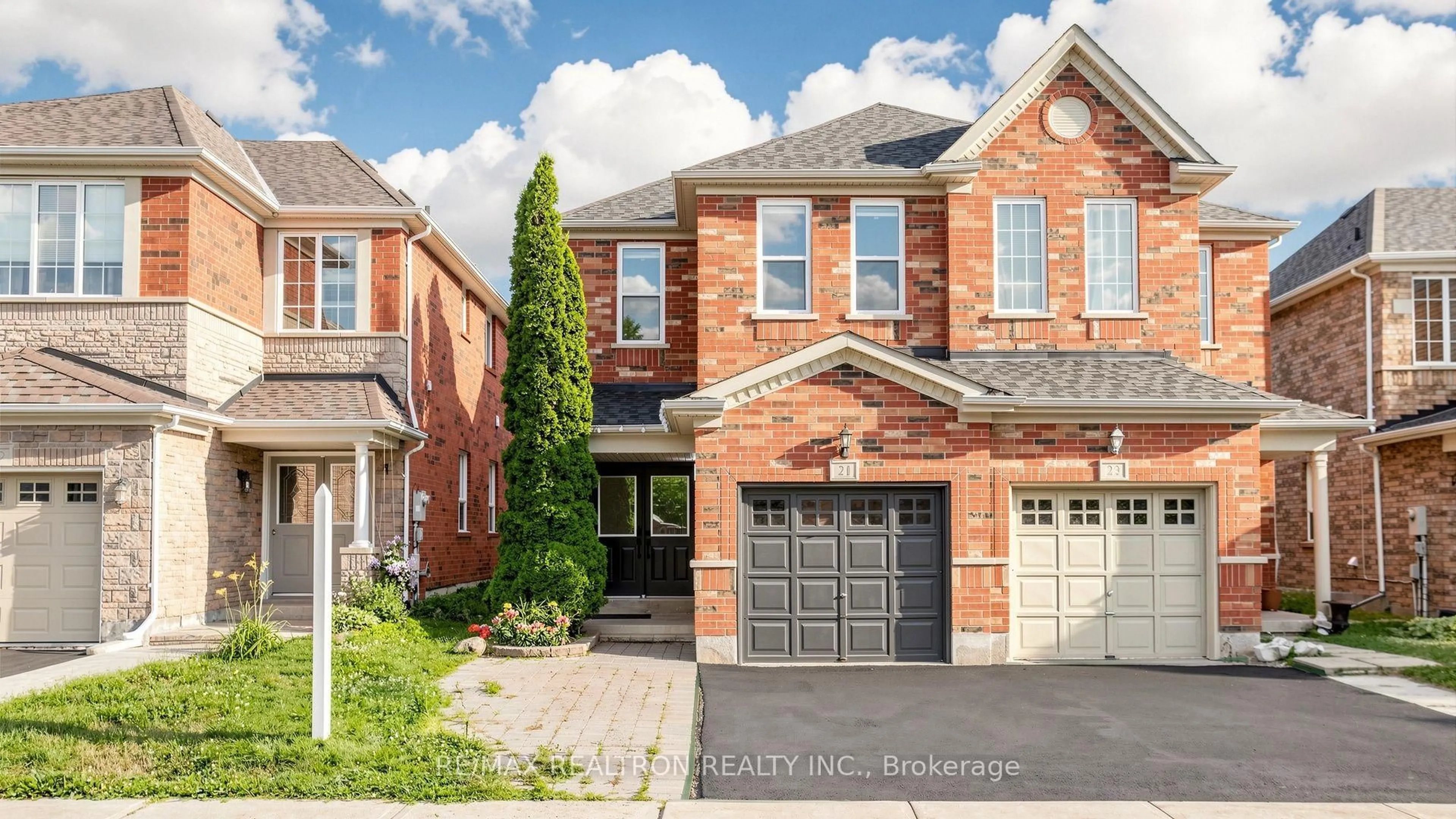 Home with brick exterior material, street for 21 Belvia Dr, Vaughan Ontario L4K 5J6