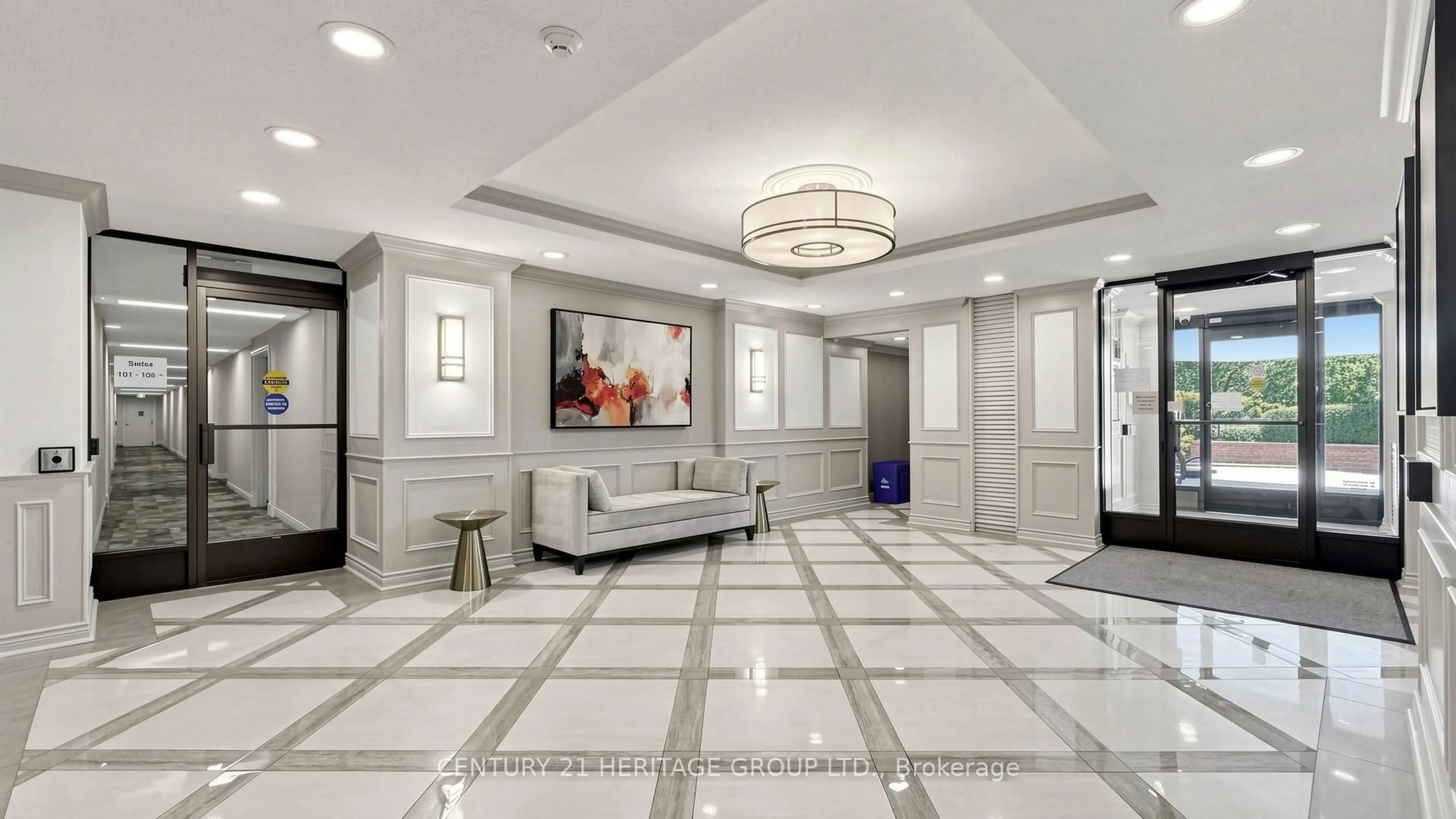 Lobby for 40 Baif Blvd #406, Richmond Hill Ontario L4C 5M9