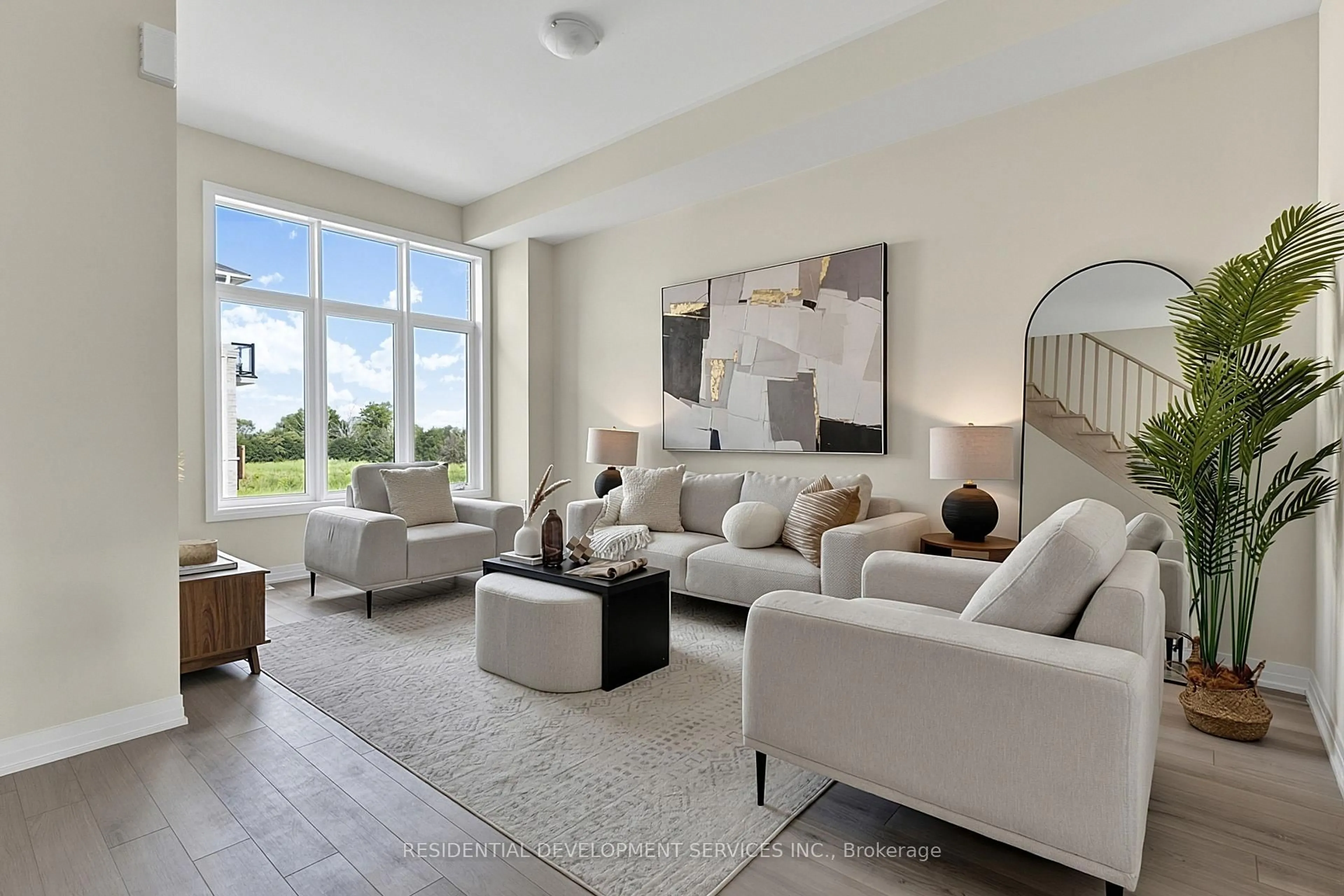 Living room with furniture, unknown for 6 George Bales Lane, Richmond Hill Ontario L4S 0P9