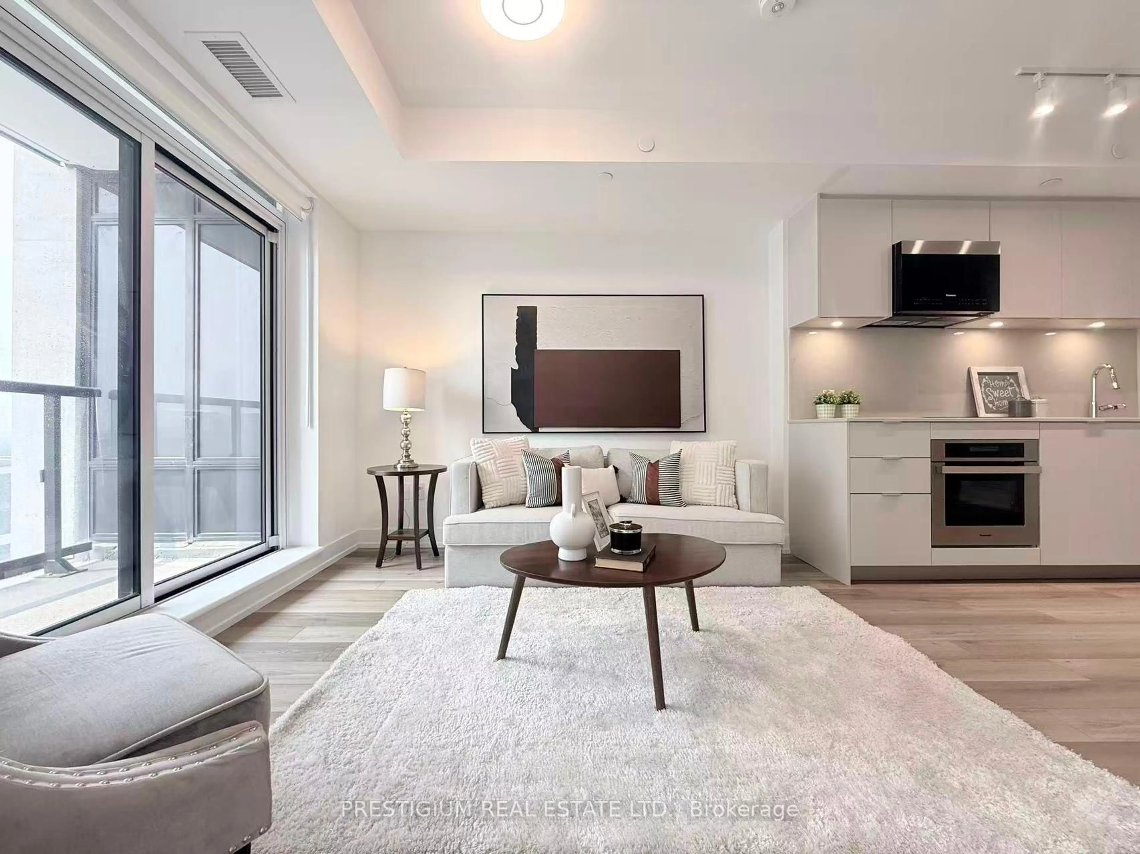 Living room with furniture, unknown for 9 Clegg Rd #1501, Markham Ontario L6G 0H3