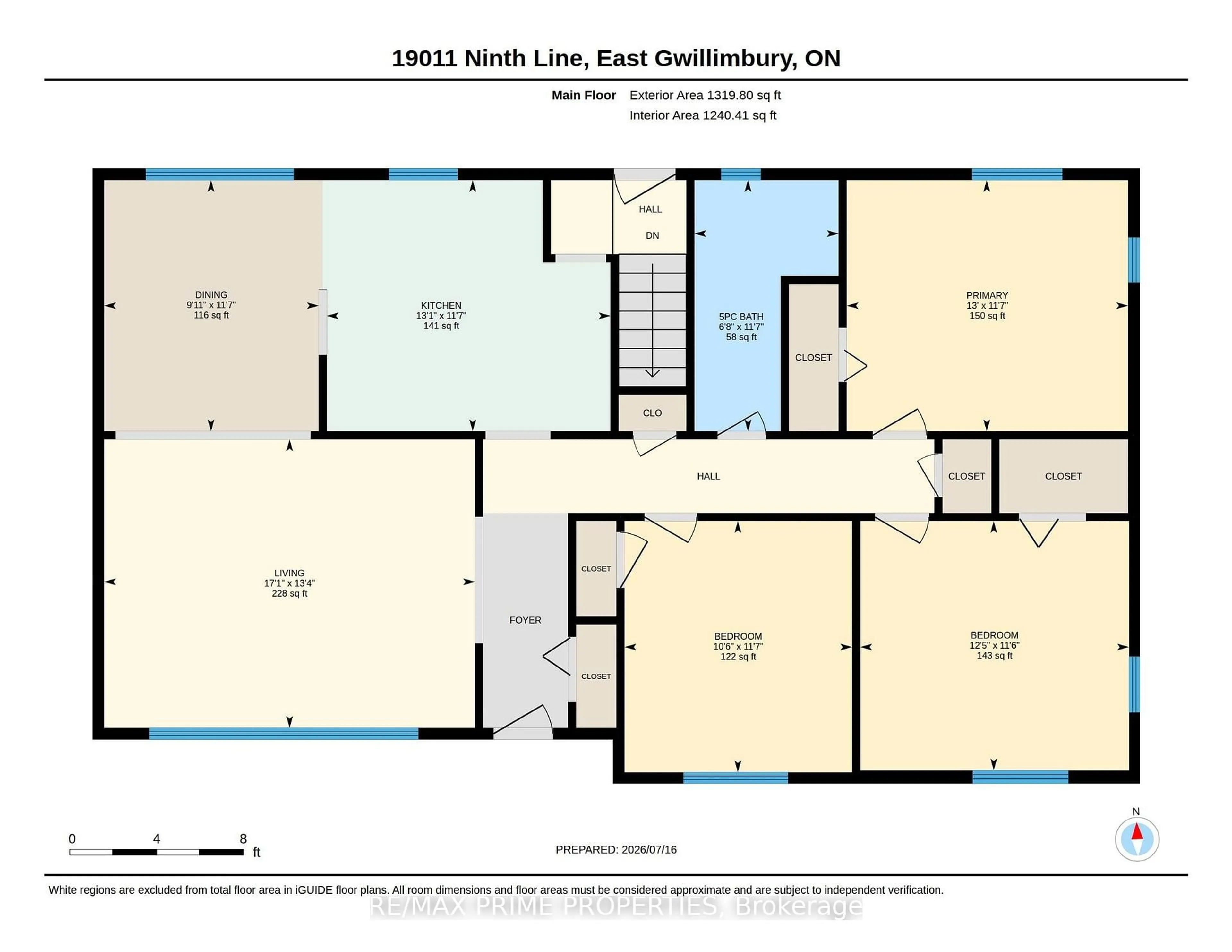 Floor plan for 19011 Ninth Line, East Gwillimbury Ontario L0G 1M0