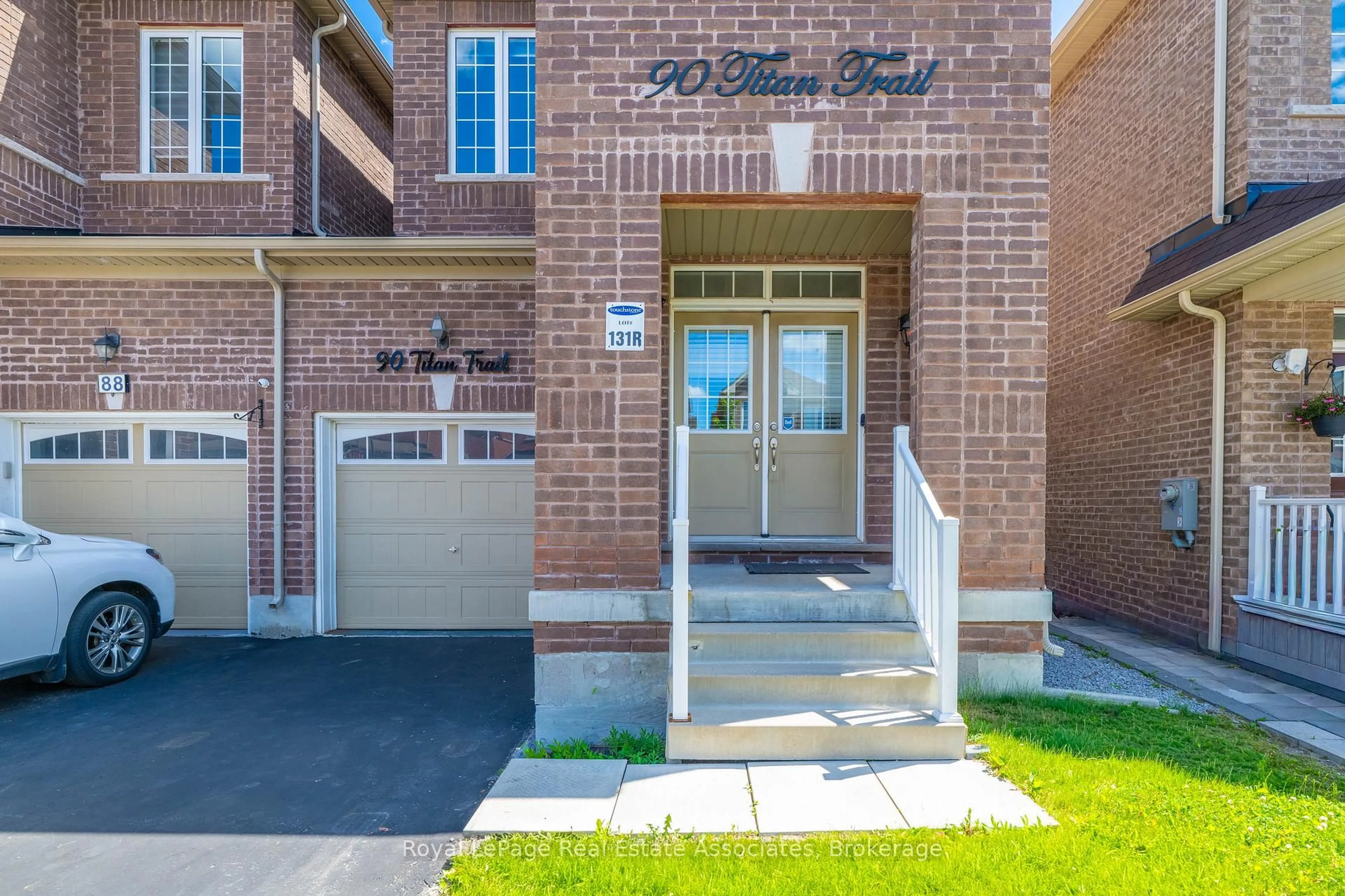 Home with brick exterior material, street for 90 Titan Tr, Markham Ontario L3S 0E2