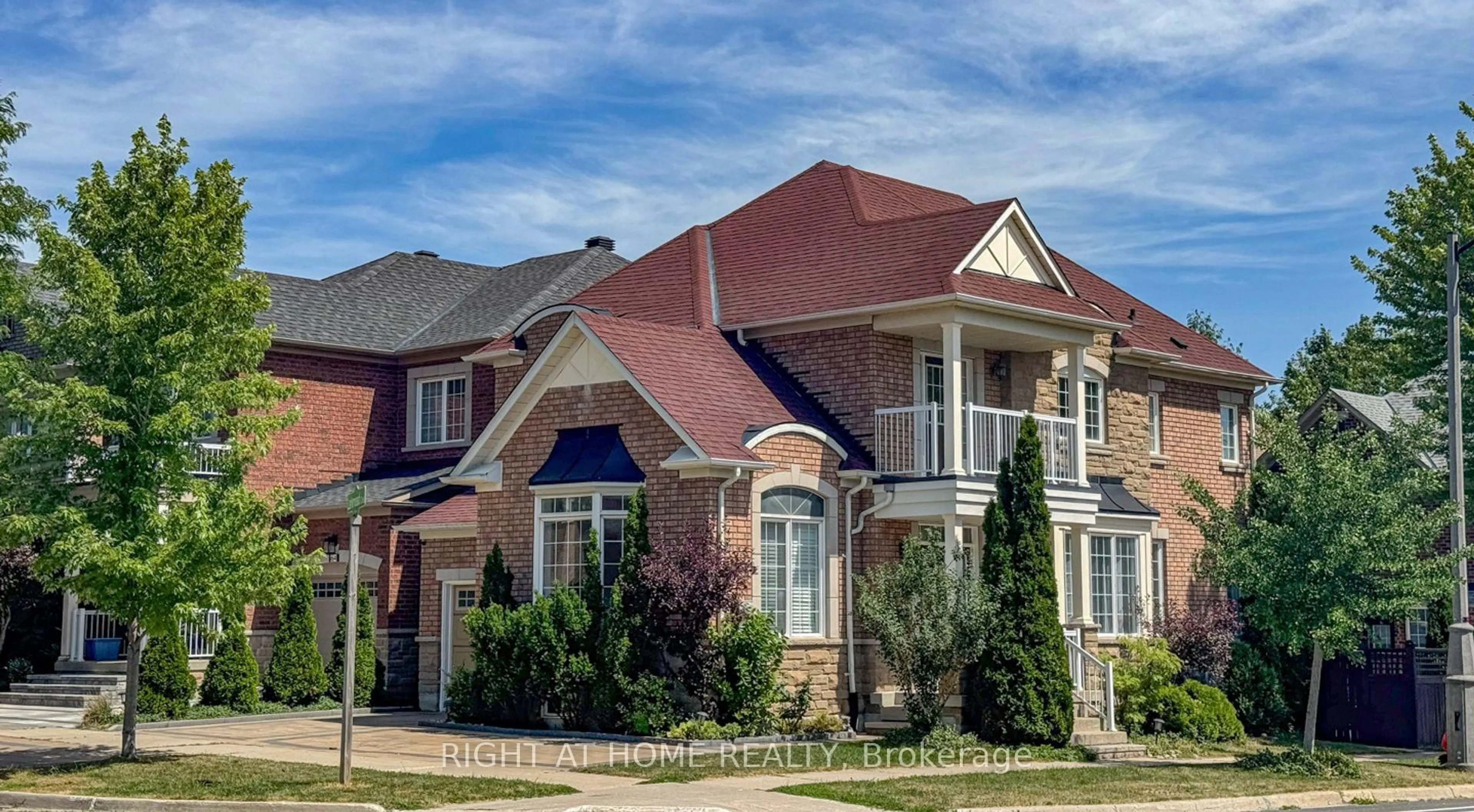 Home with brick exterior material, street for 66 Larkmead Cres, Markham Ontario L6C 3C7